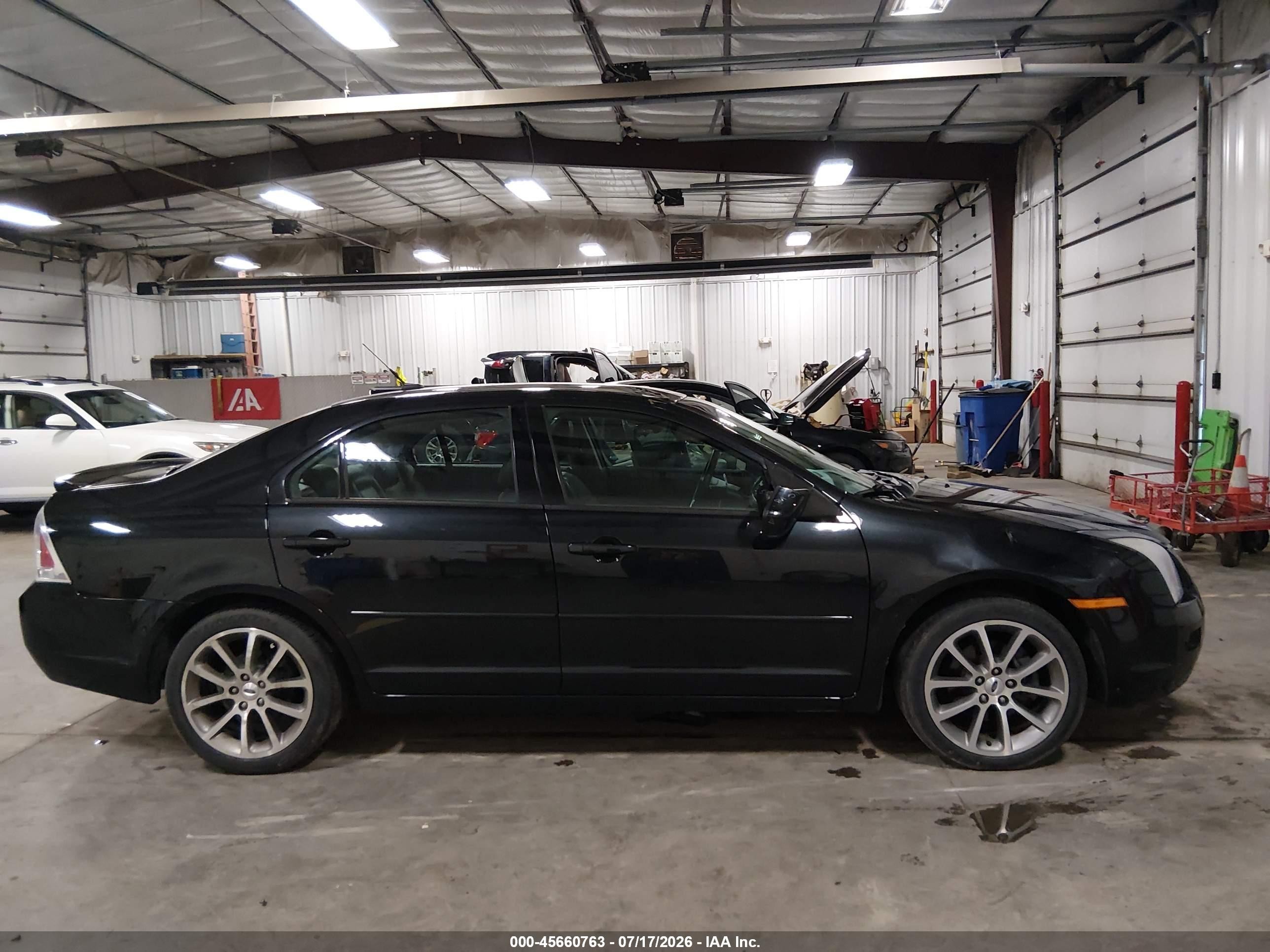2009 Ford Fusion Se Черный vin: 3FAHP07Z99R171898
