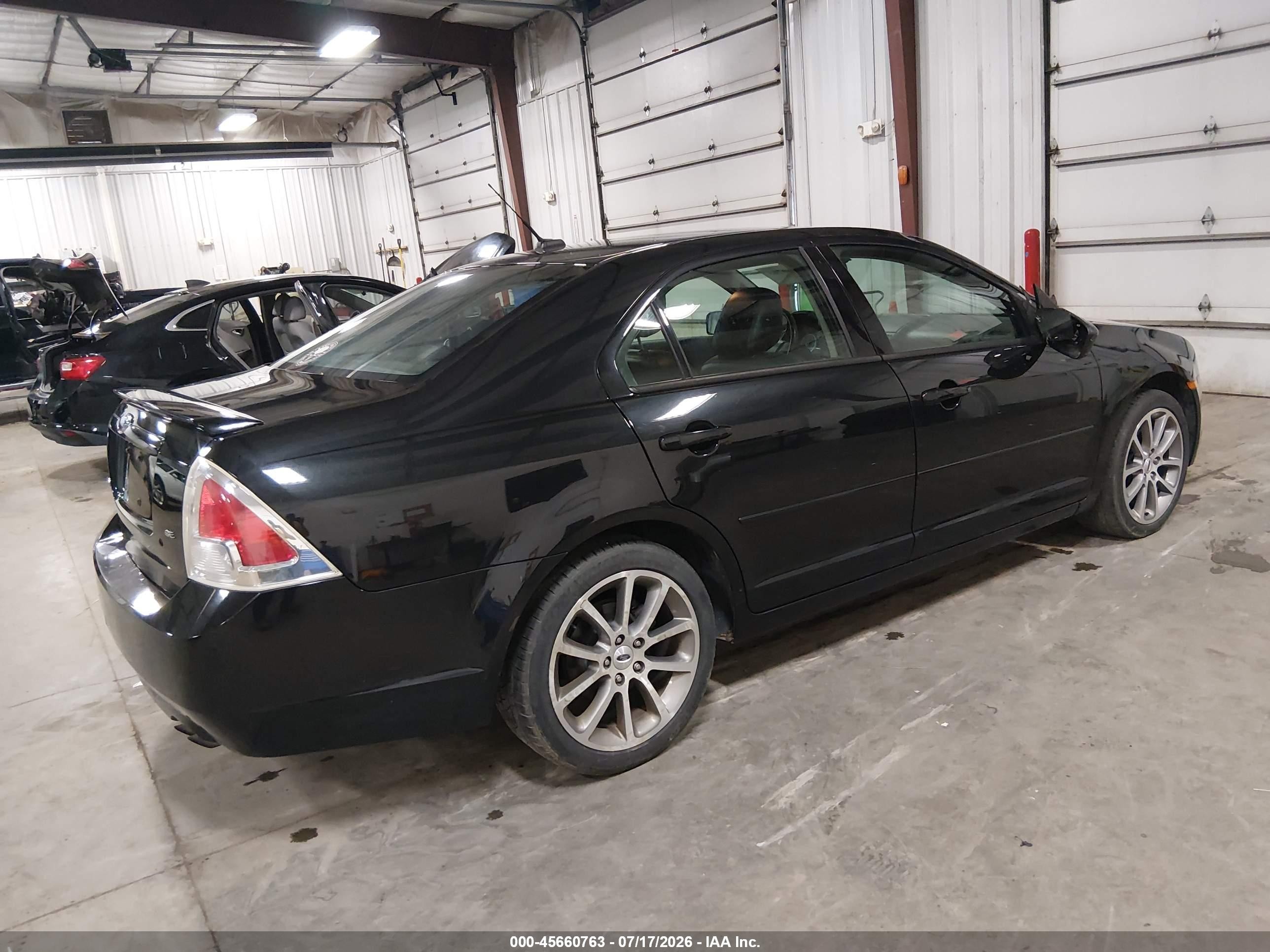 2009 Ford Fusion Se Черный vin: 3FAHP07Z99R171898