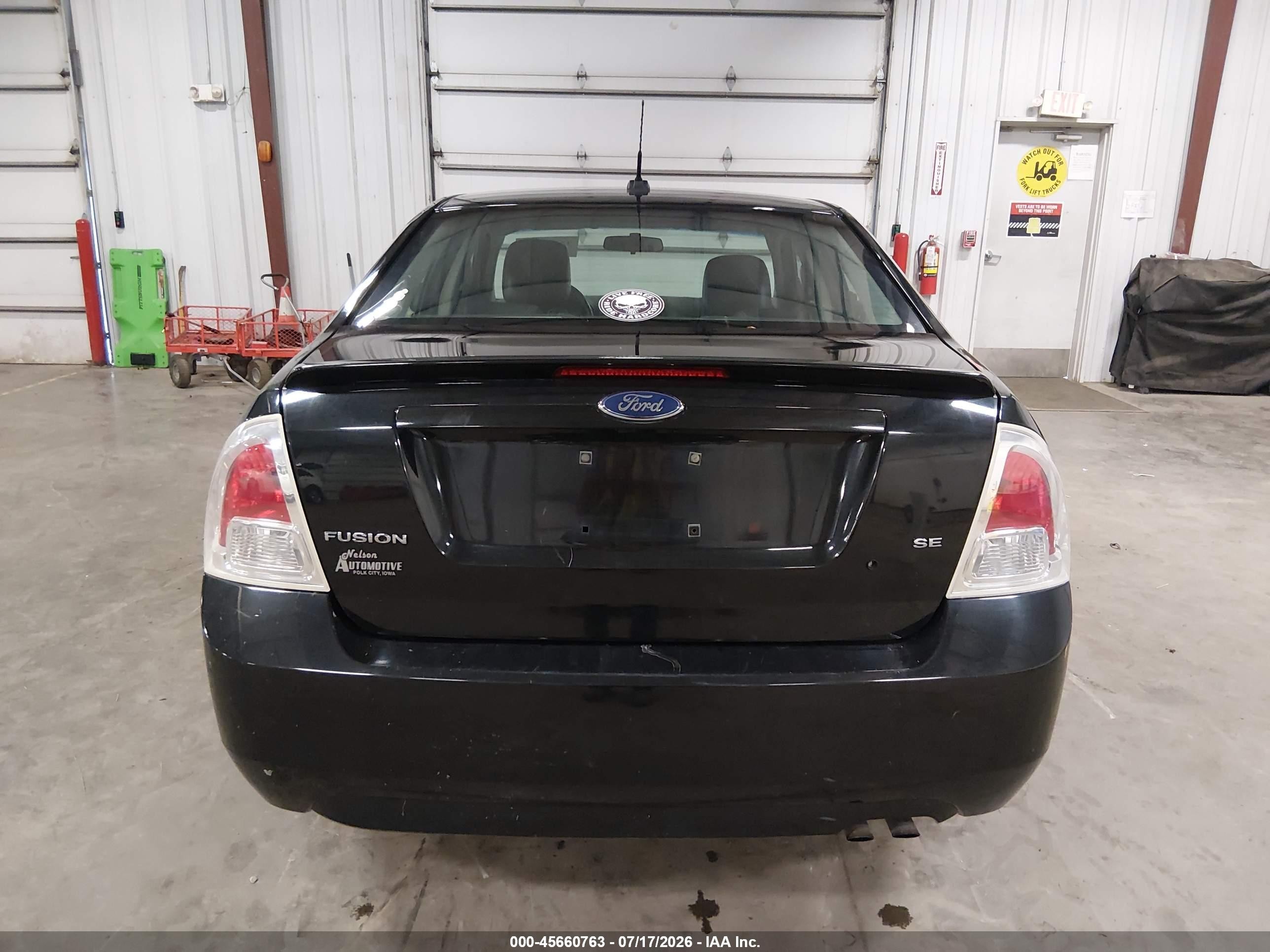 2009 Ford Fusion Se Черный vin: 3FAHP07Z99R171898