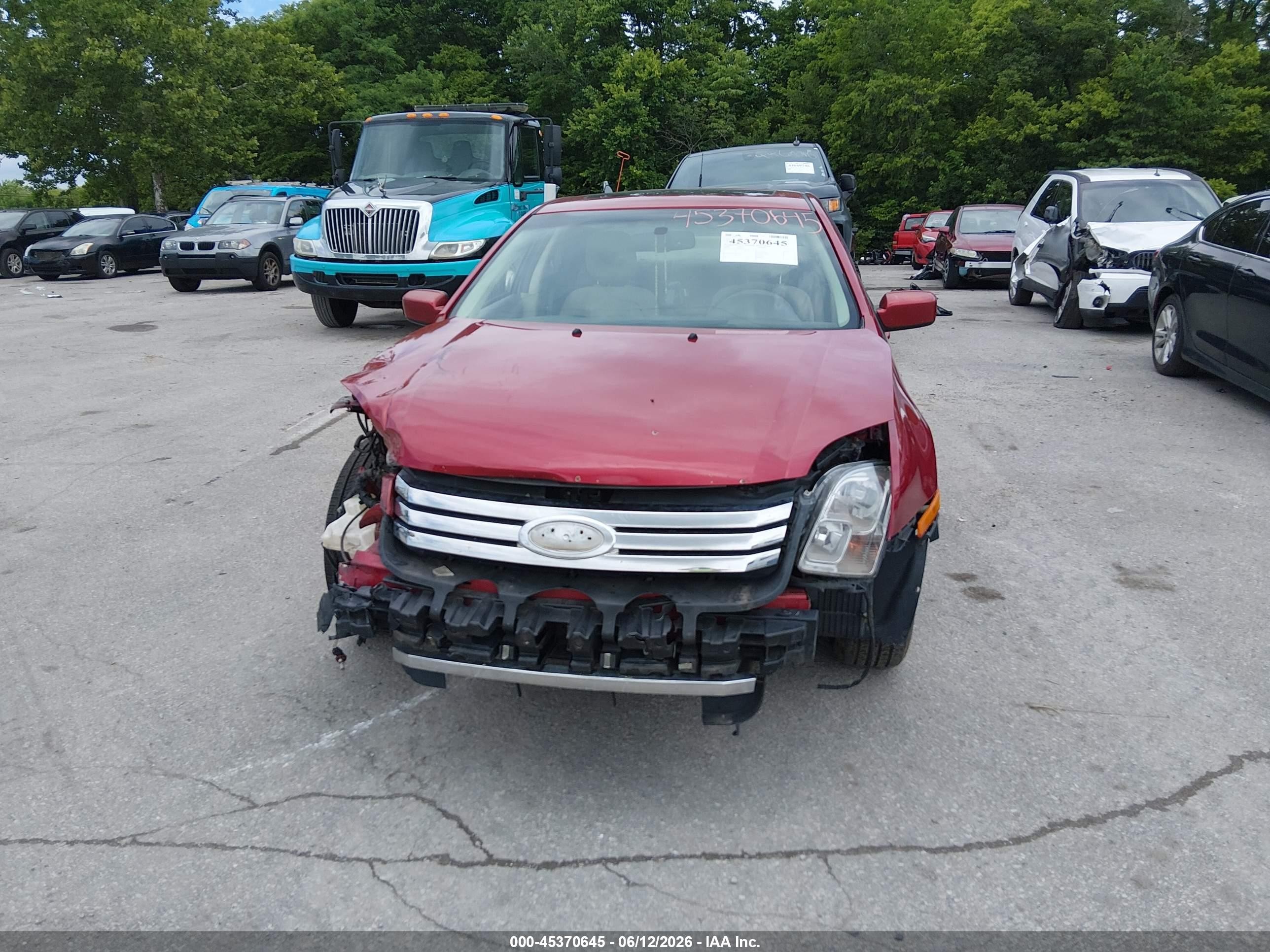 2009 Ford Fusion Se Red vin: 3FAHP07Z99R187082