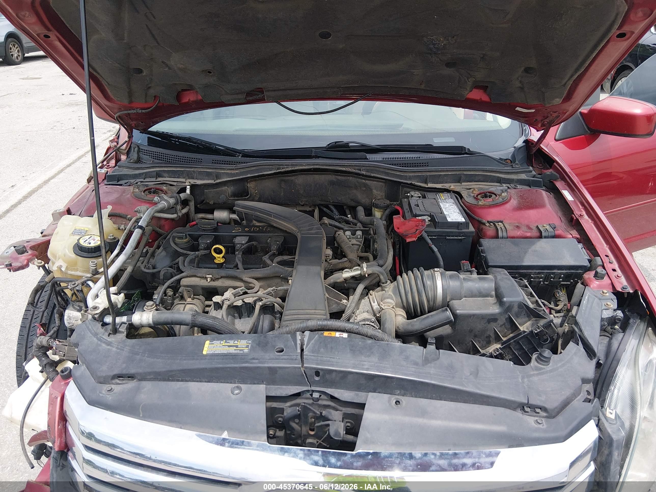 2009 Ford Fusion Se Red vin: 3FAHP07Z99R187082