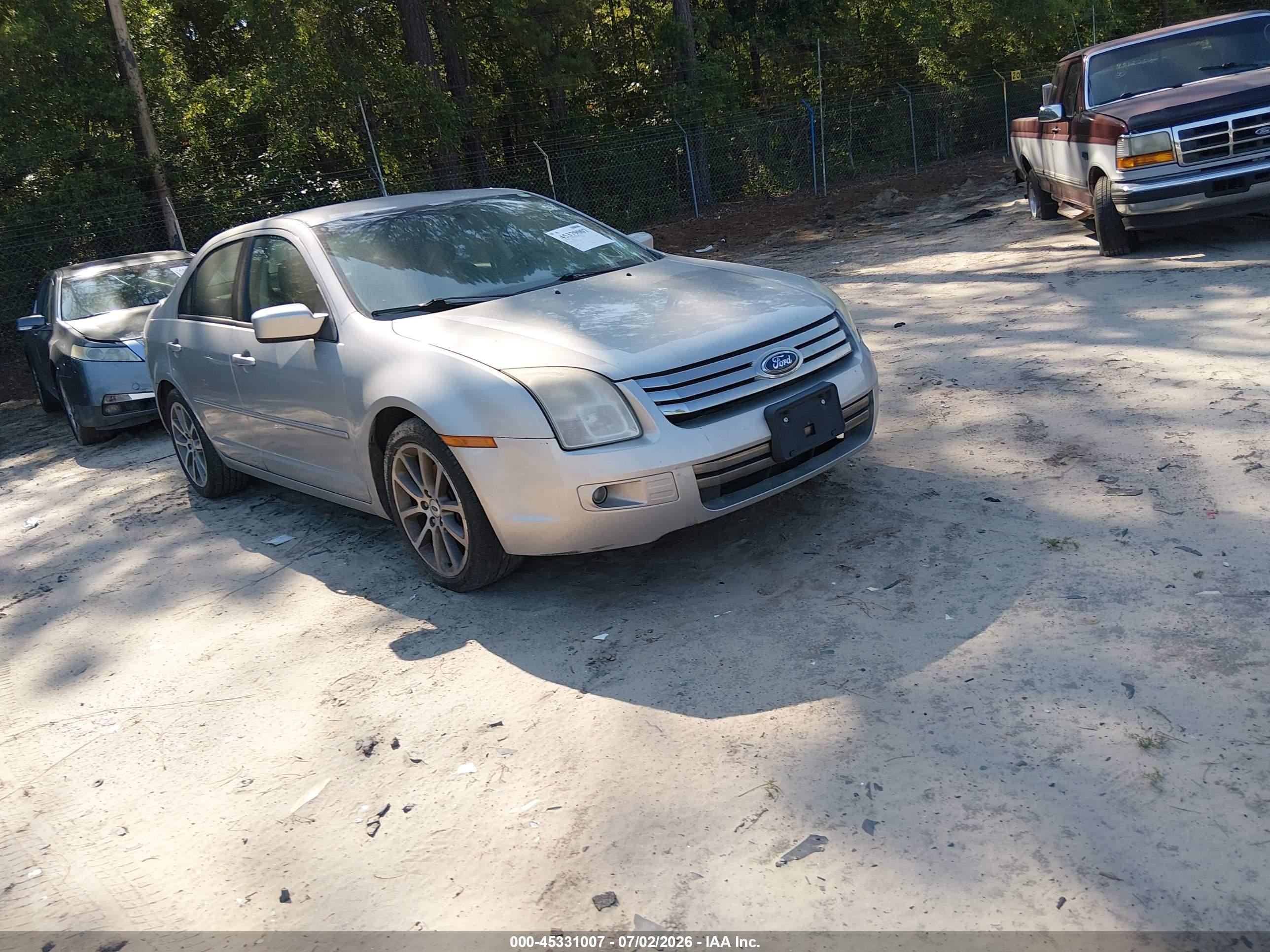 2009 Ford Fusion Se Silver vin: 3FAHP07Z99R201806