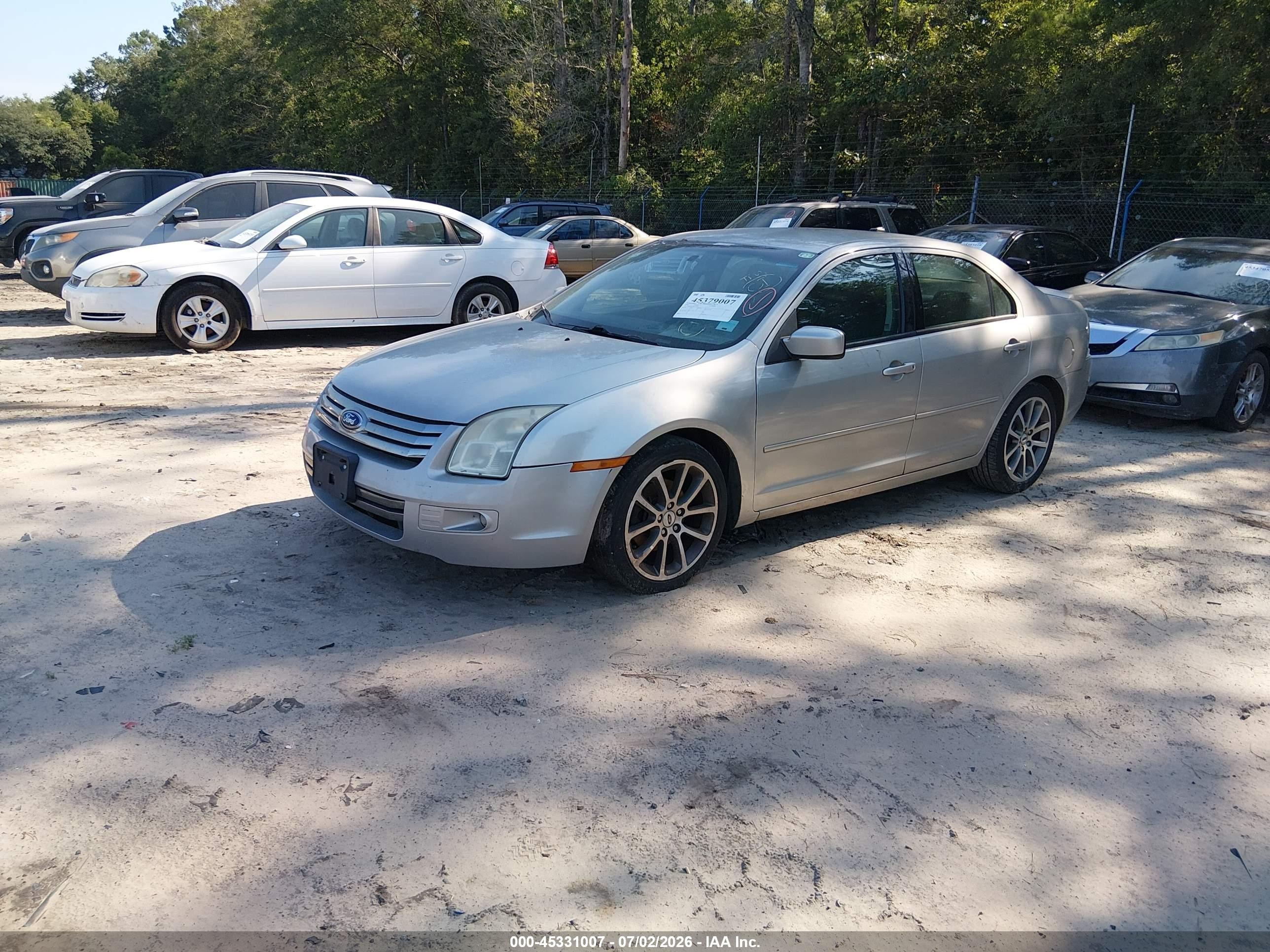 2009 Ford Fusion Se Silver vin: 3FAHP07Z99R201806