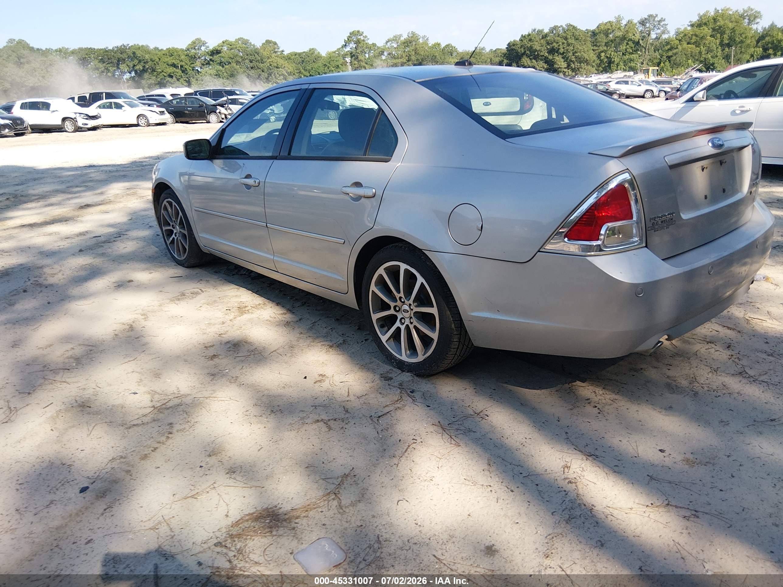 2009 Ford Fusion Se Silver vin: 3FAHP07Z99R201806