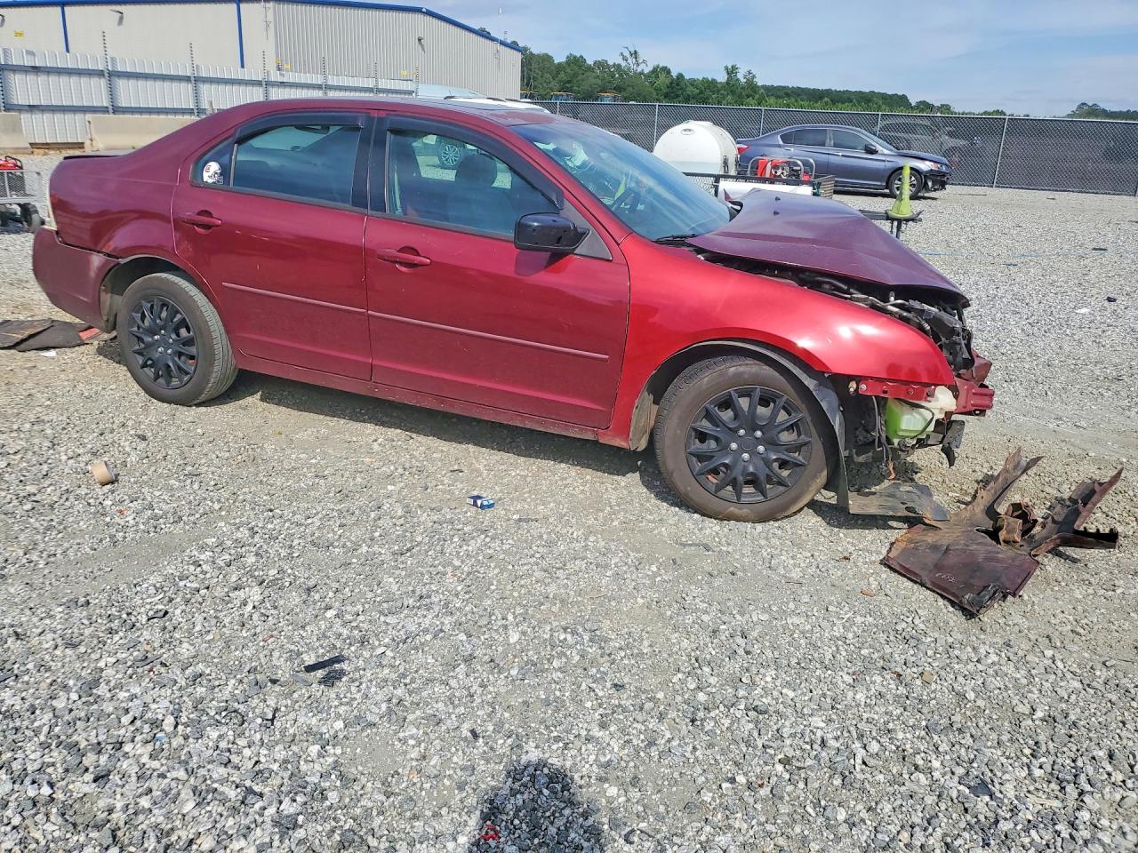 2006 Ford Fusion Se Burgundy vin: 3FAHP07ZX6R128344