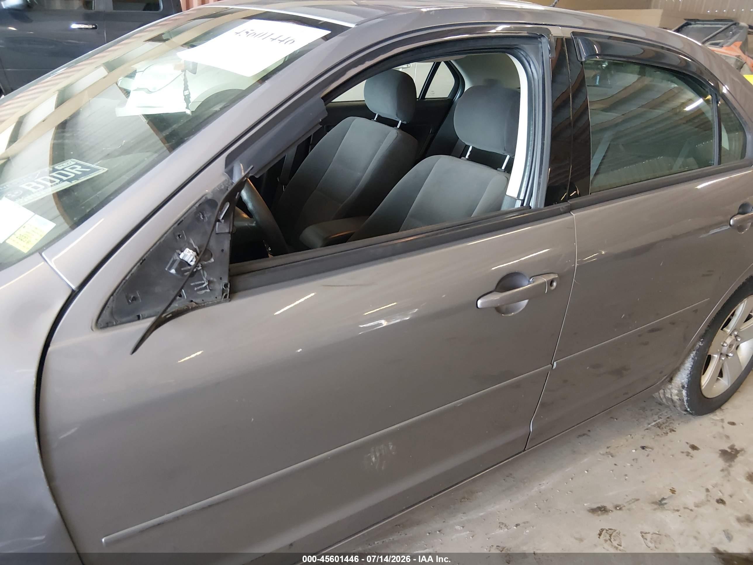 2007 Ford Fusion Se Серый vin: 3FAHP07ZX7R157845