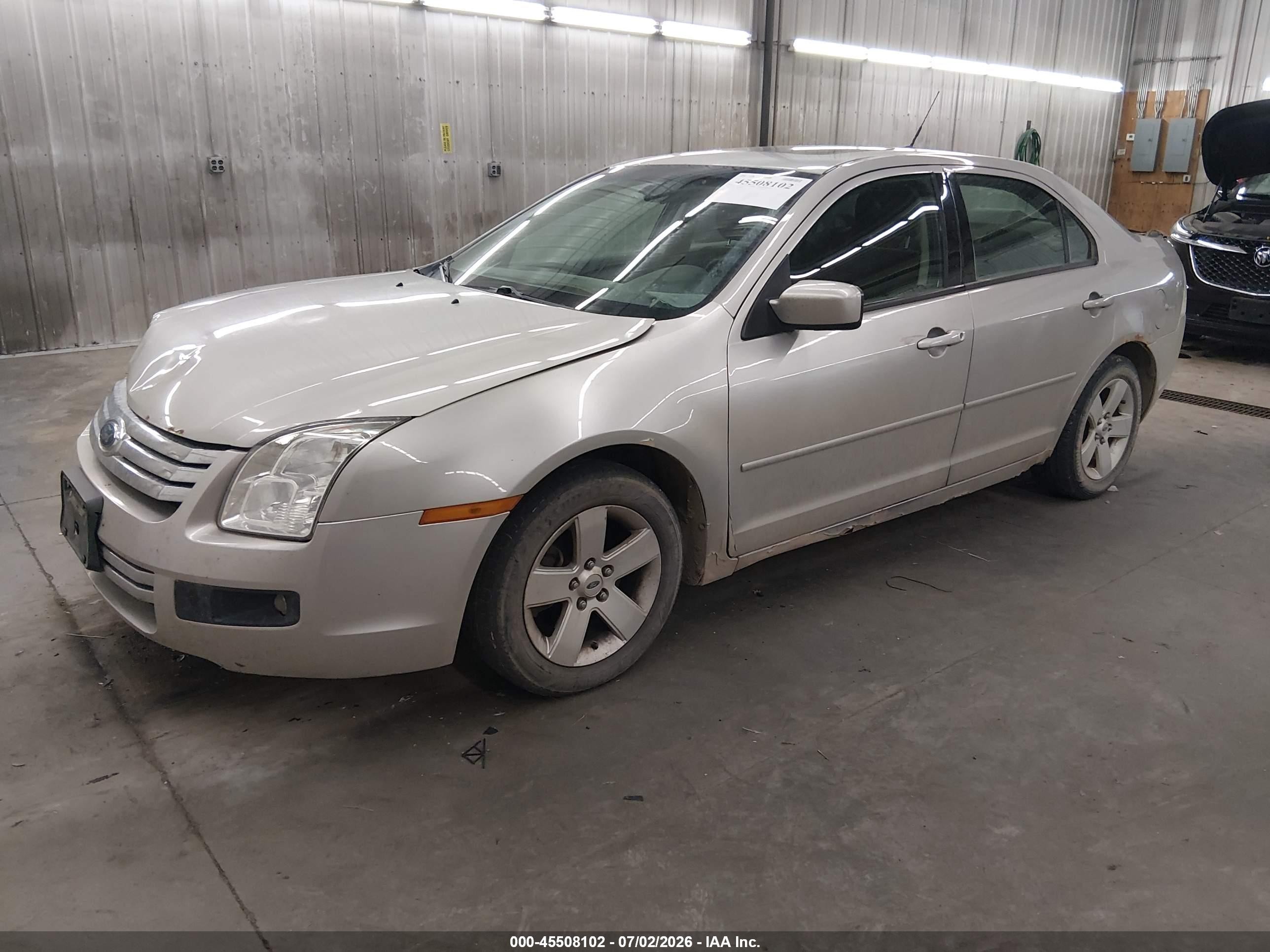 2007 Ford Fusion Se Серебряный vin: 3FAHP07ZX7R167338