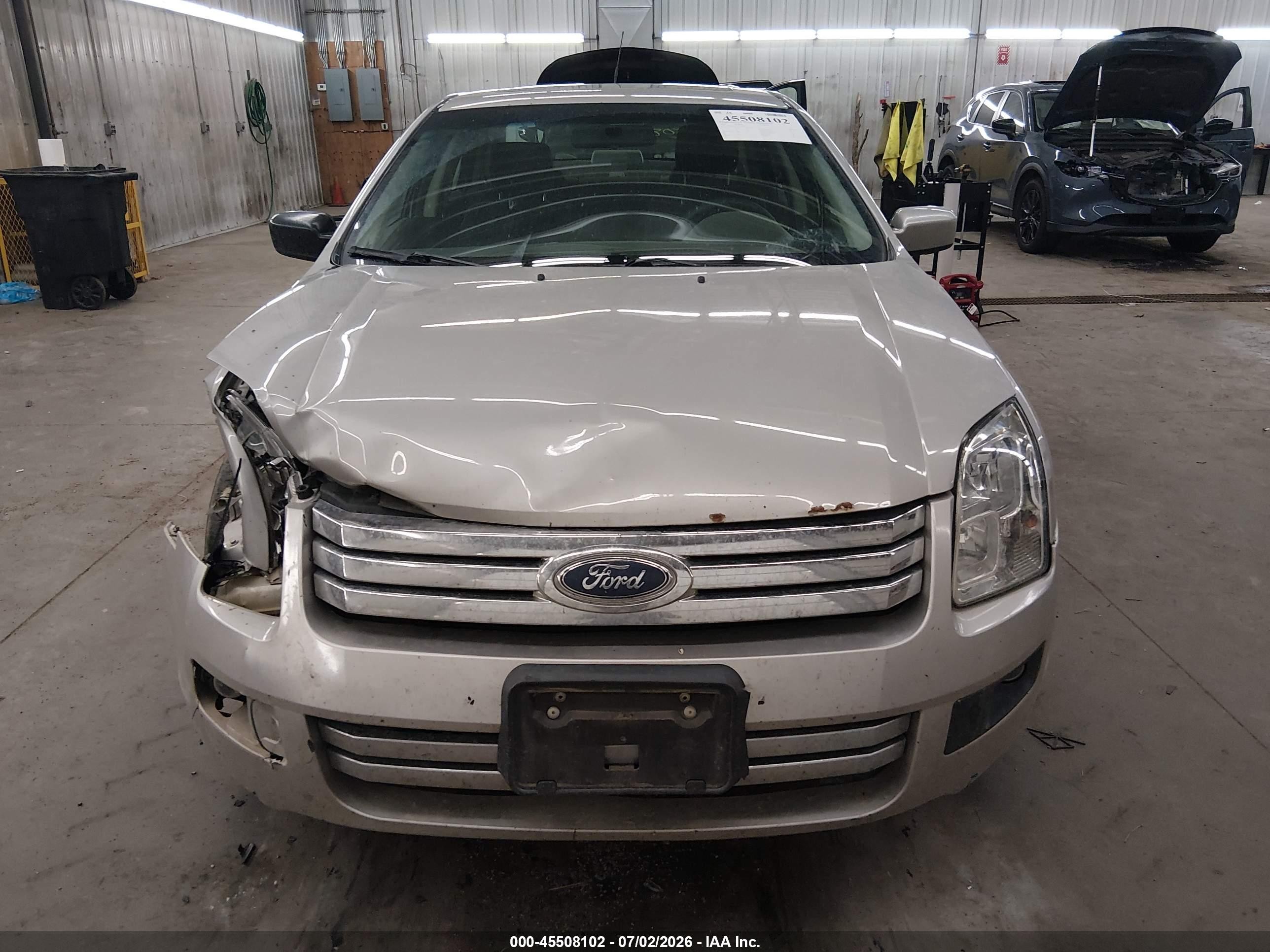 2007 Ford Fusion Se Серебряный vin: 3FAHP07ZX7R167338