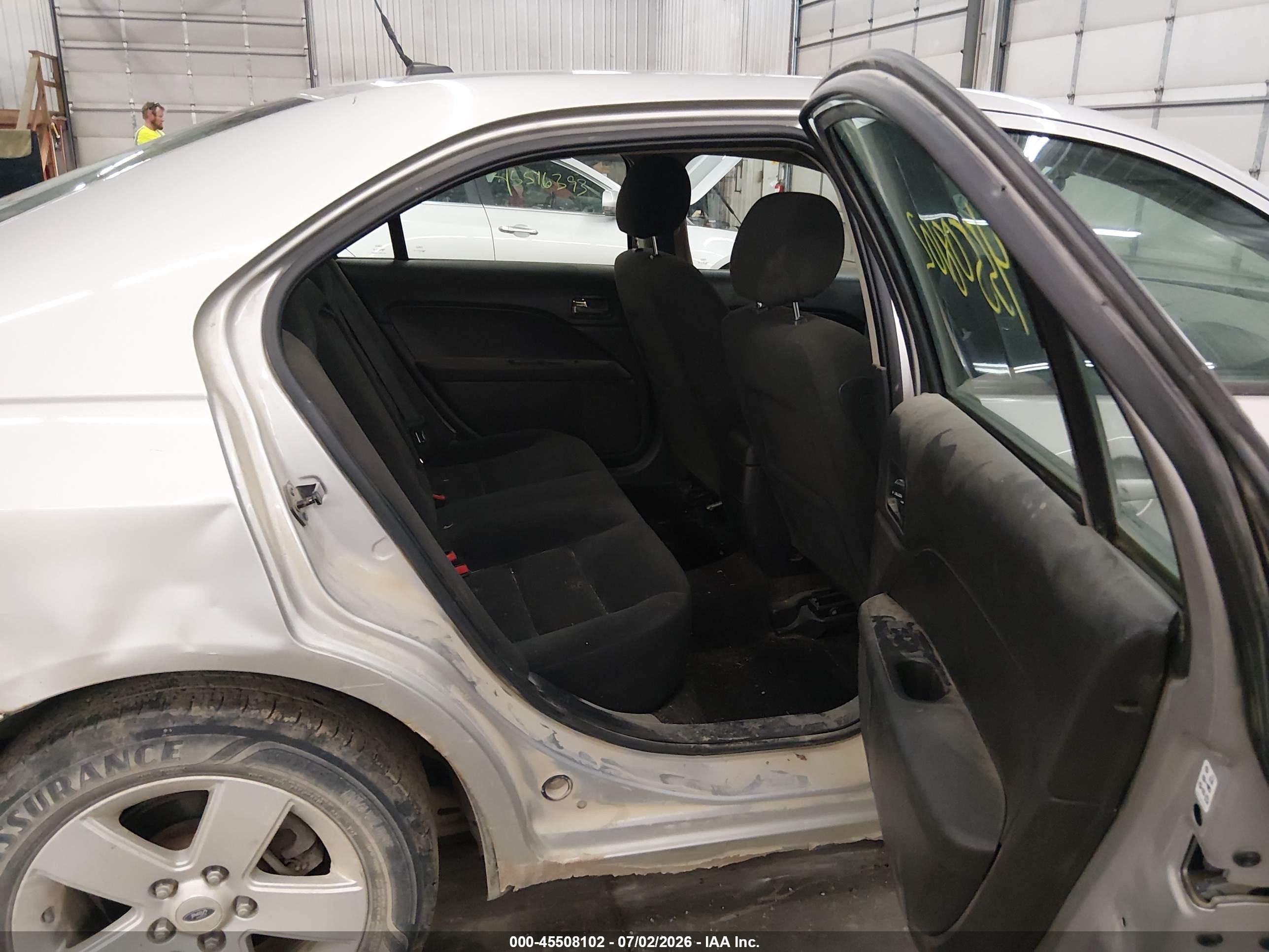 2007 Ford Fusion Se Серебряный vin: 3FAHP07ZX7R167338
