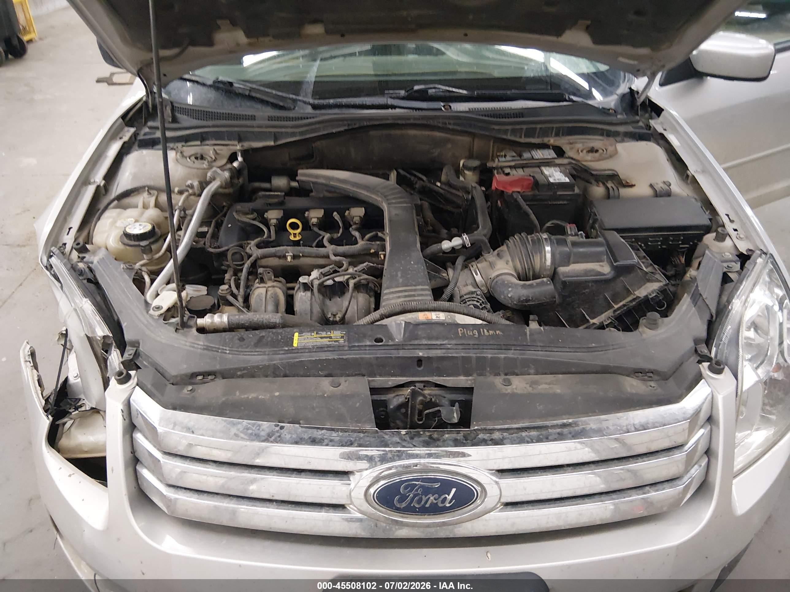 2007 Ford Fusion Se Серебряный vin: 3FAHP07ZX7R167338