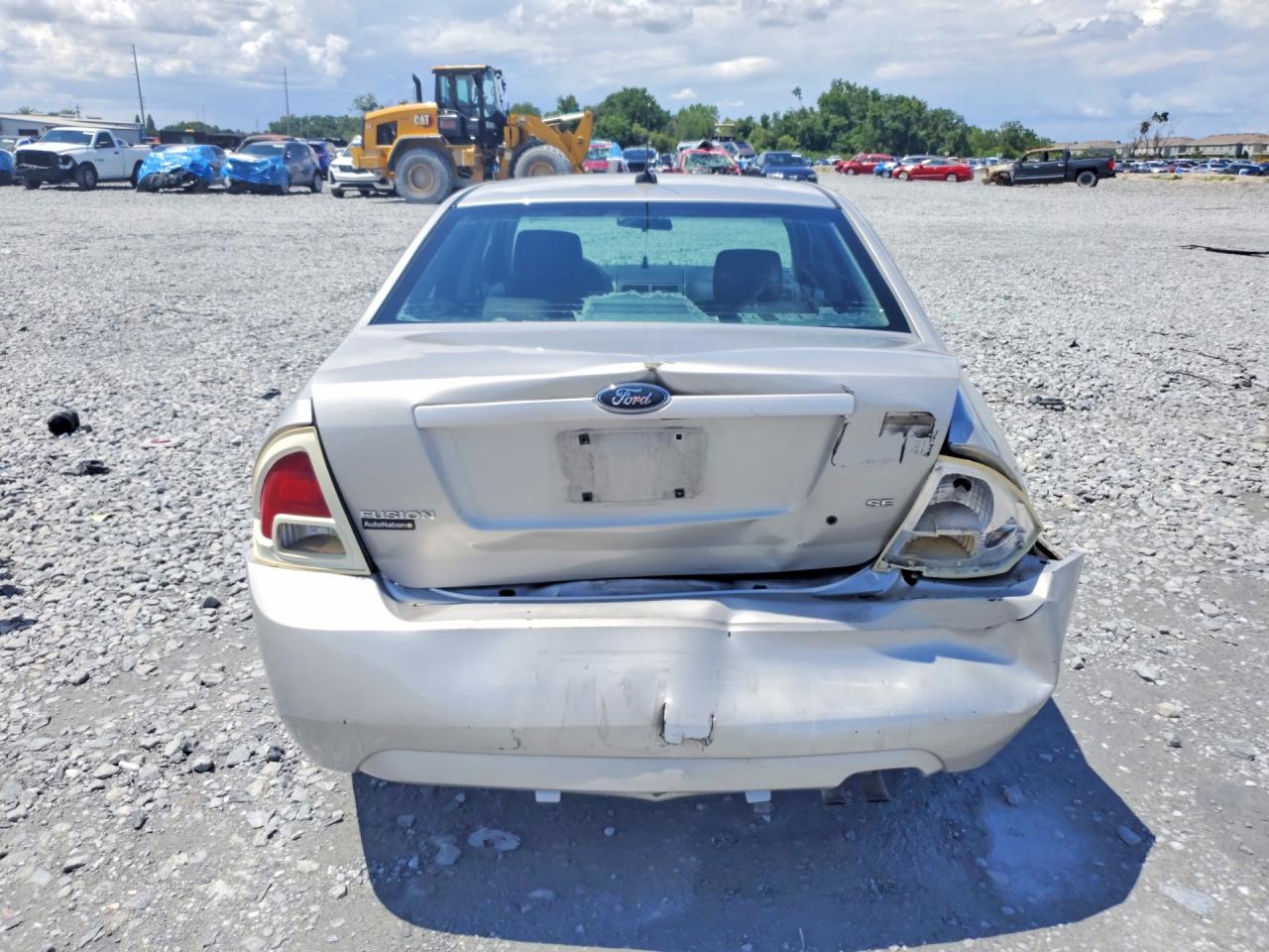 2007 Ford Fusion Se Tan vin: 3FAHP07ZX7R212150