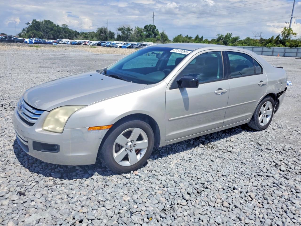 2007 Ford Fusion Se Tan vin: 3FAHP07ZX7R212150