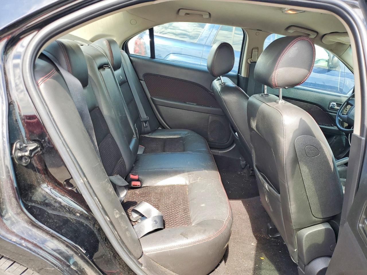 2008 Ford Fusion Se Black vin: 3FAHP07ZX8R211811