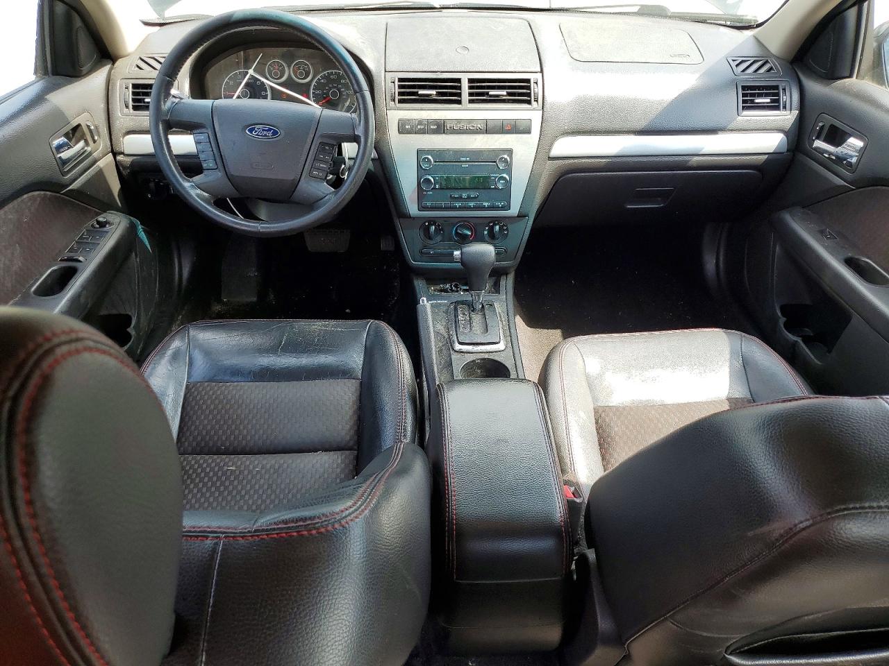 2008 Ford Fusion Se Black vin: 3FAHP07ZX8R211811