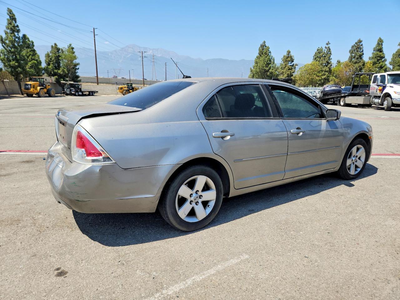 2008 Ford Fusion Se Silver vin: 3FAHP07ZX8R212814