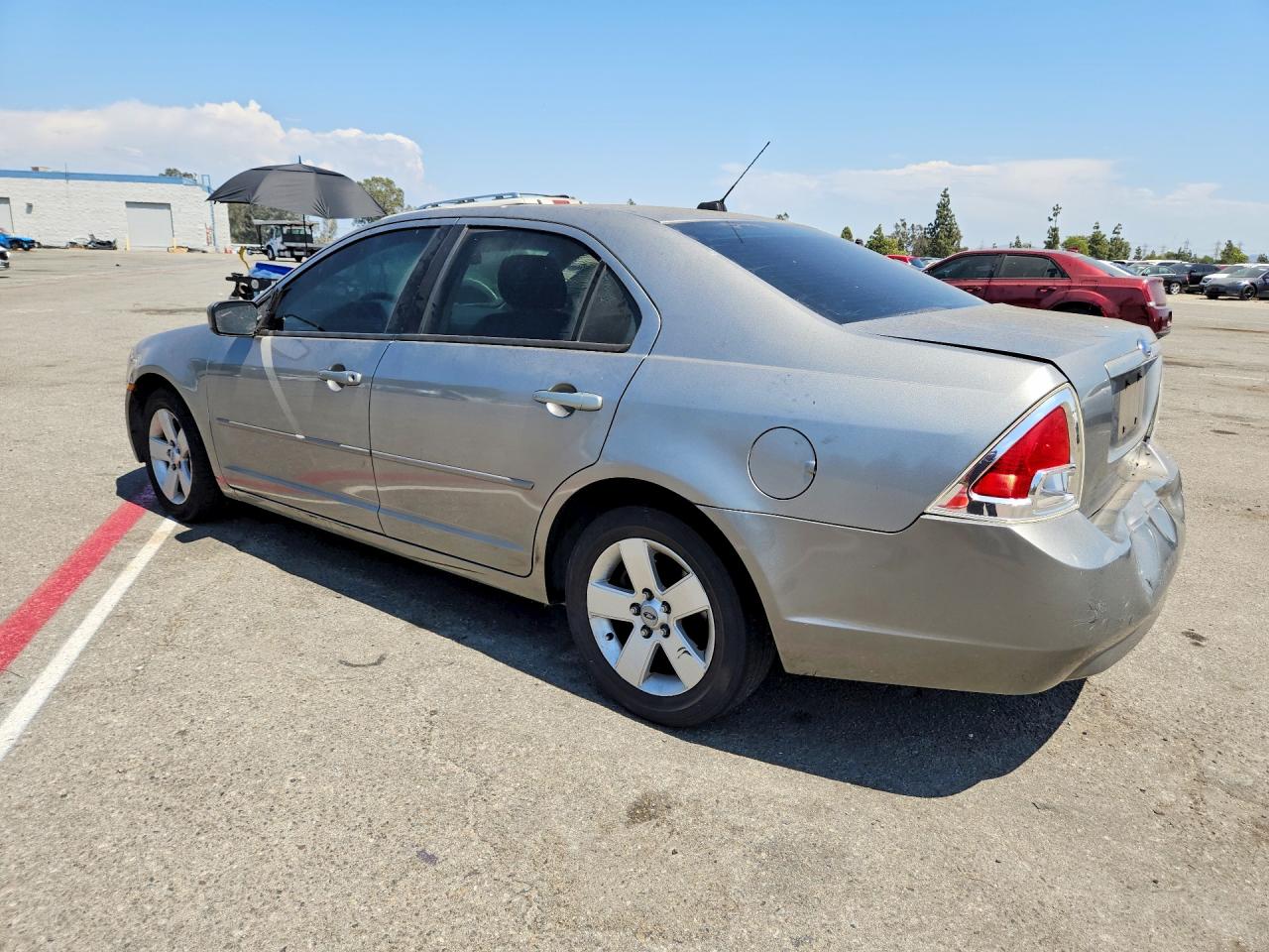 2008 Ford Fusion Se Silver vin: 3FAHP07ZX8R212814