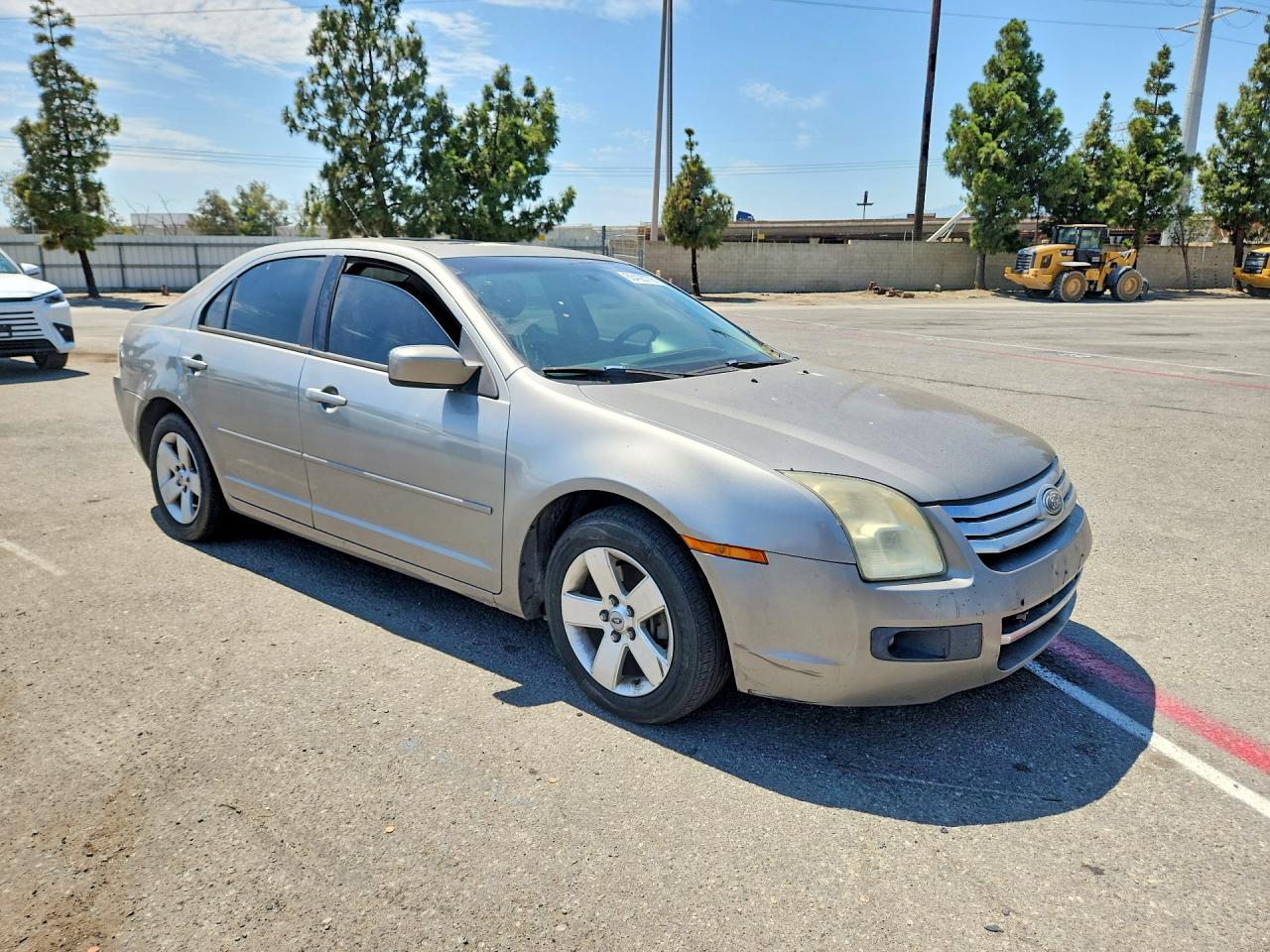 2008 Ford Fusion Se Silver vin: 3FAHP07ZX8R212814