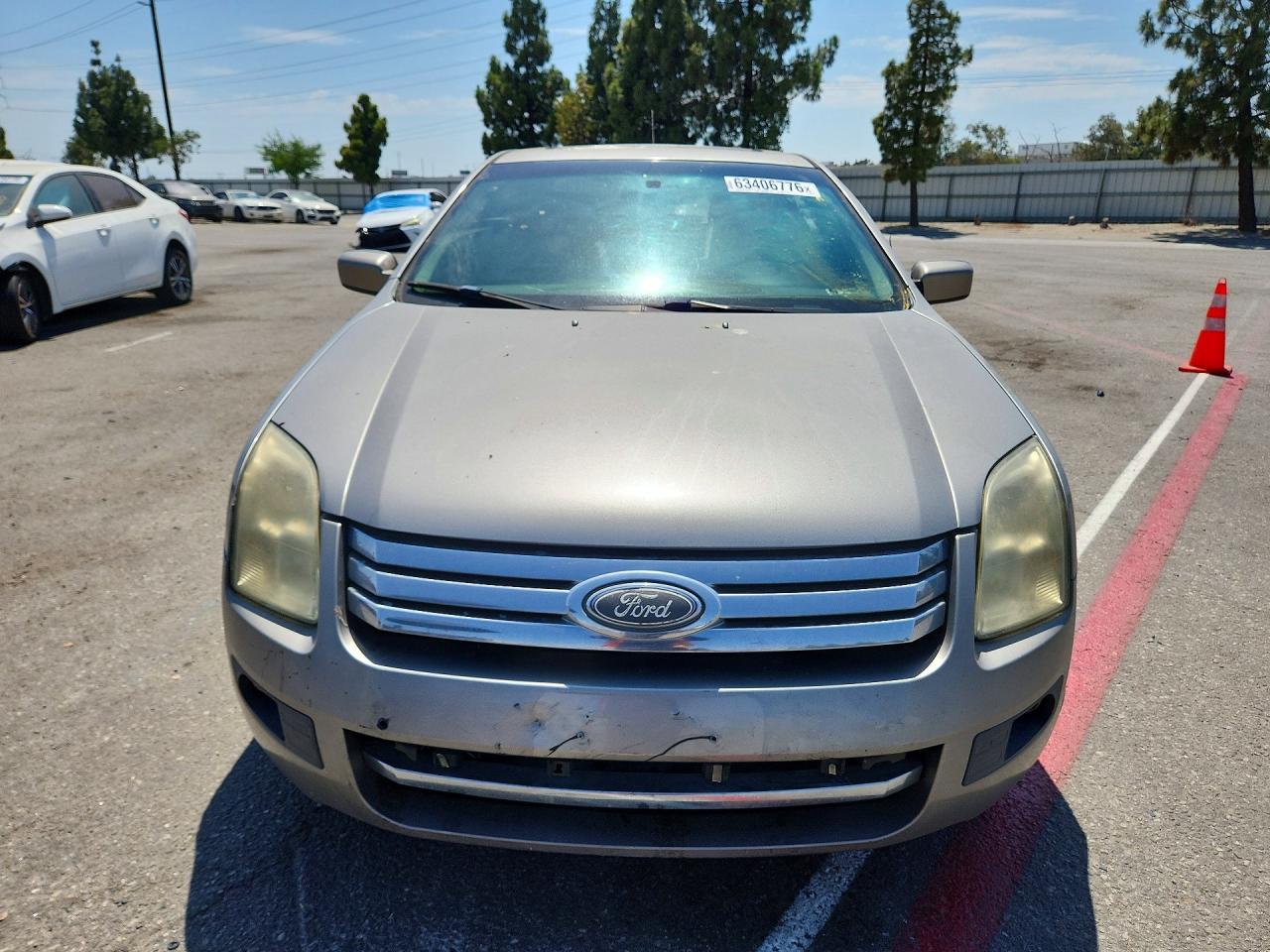 2008 Ford Fusion Se Silver vin: 3FAHP07ZX8R212814