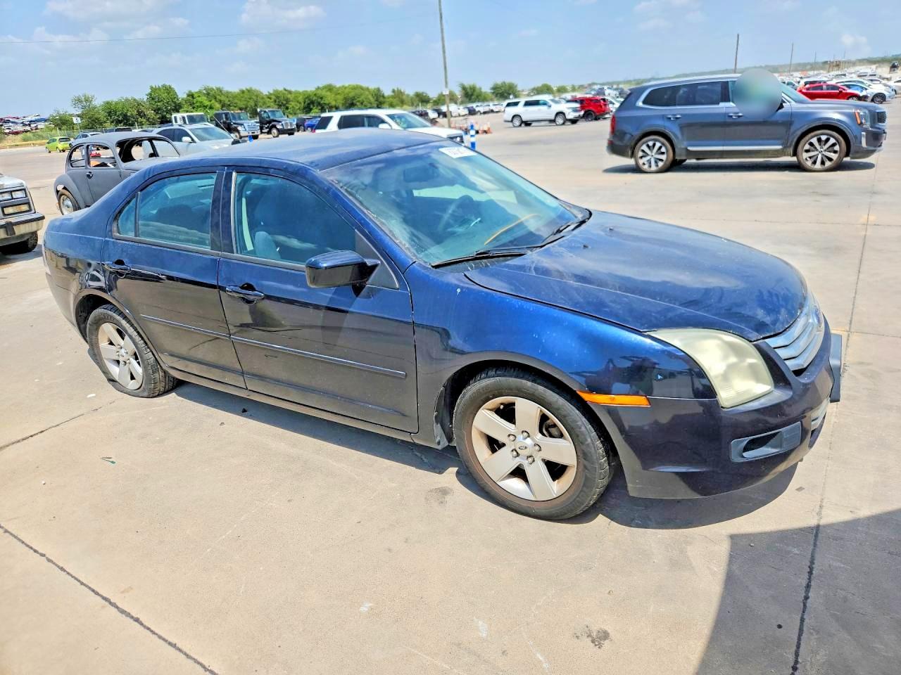 2009 Ford Fusion Se Blue vin: 3FAHP07ZX9R105750