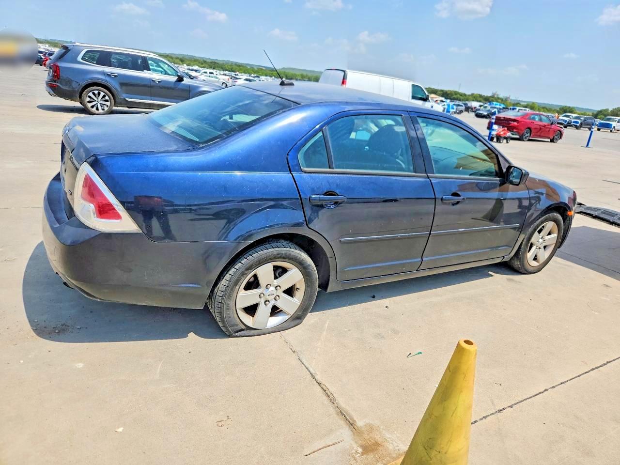 2009 Ford Fusion Se Blue vin: 3FAHP07ZX9R105750