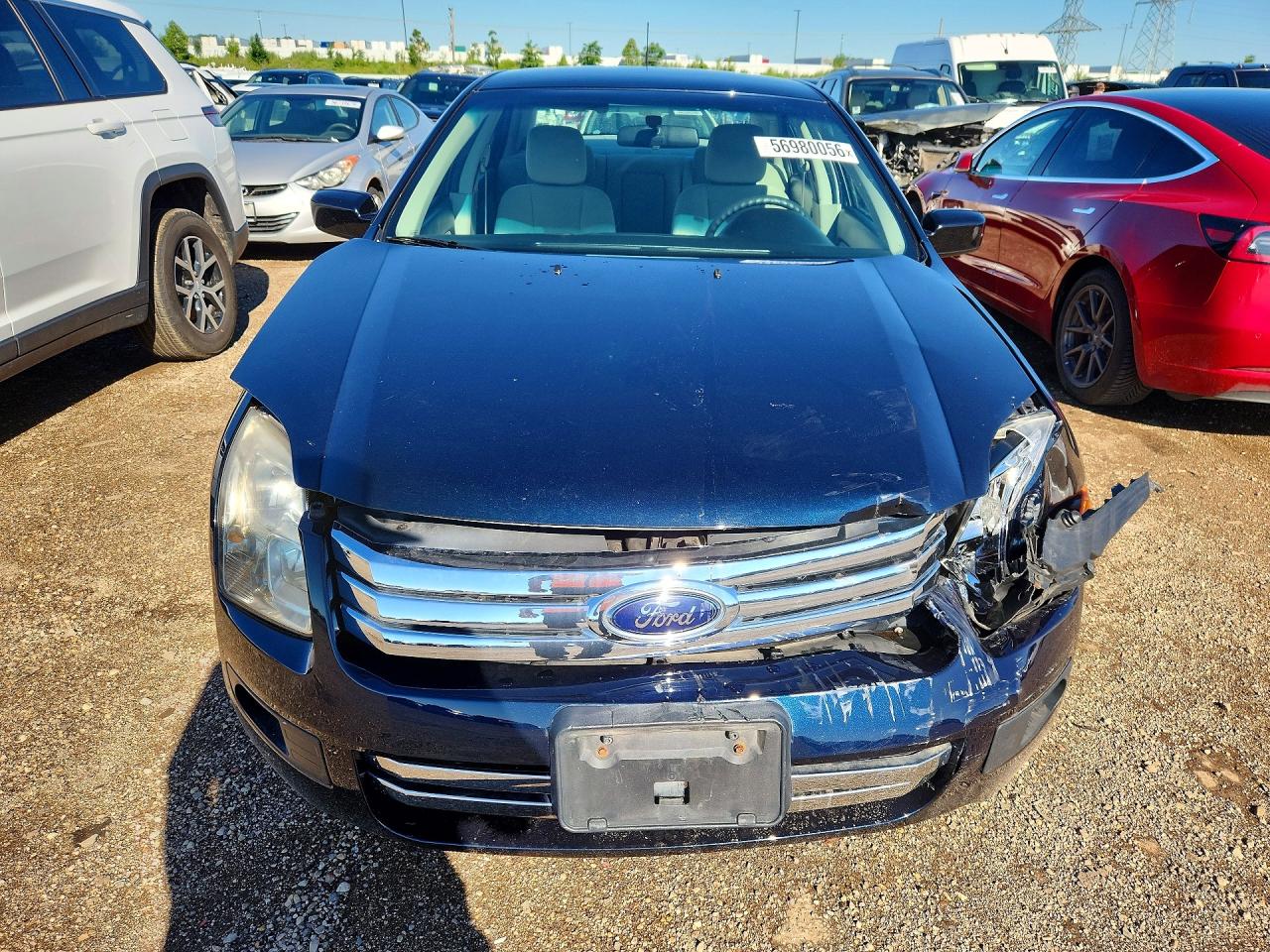 2009 Ford Fusion Se Синий vin: 3FAHP07ZX9R130177