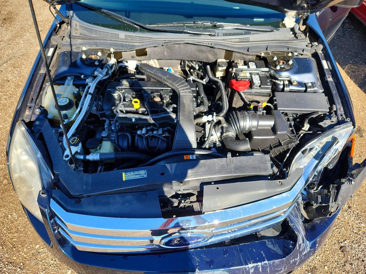 2009 Ford Fusion Se Синий vin: 3FAHP07ZX9R130177