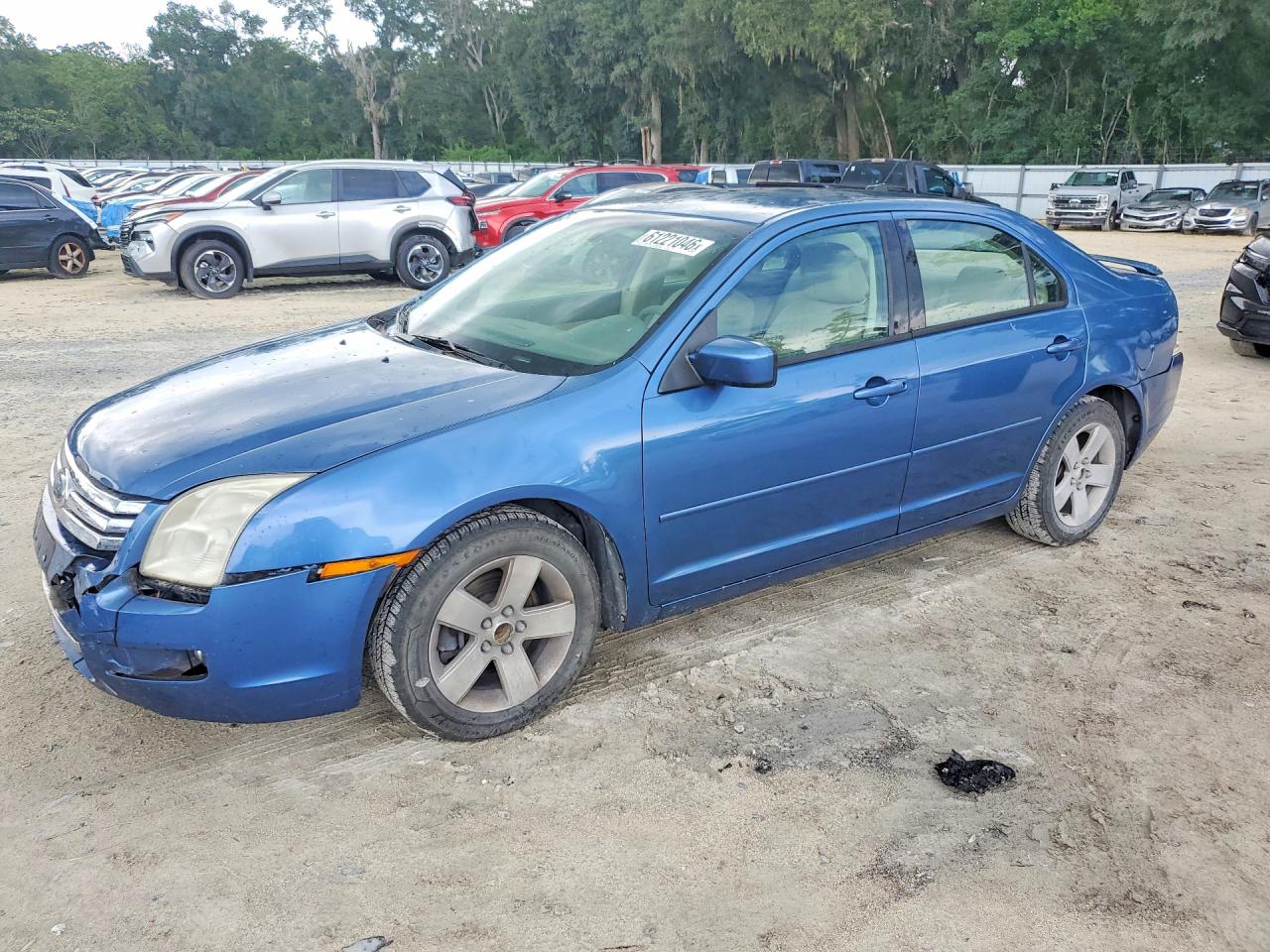 2009 Ford Fusion Se Blue vin: 3FAHP07ZX9R135069