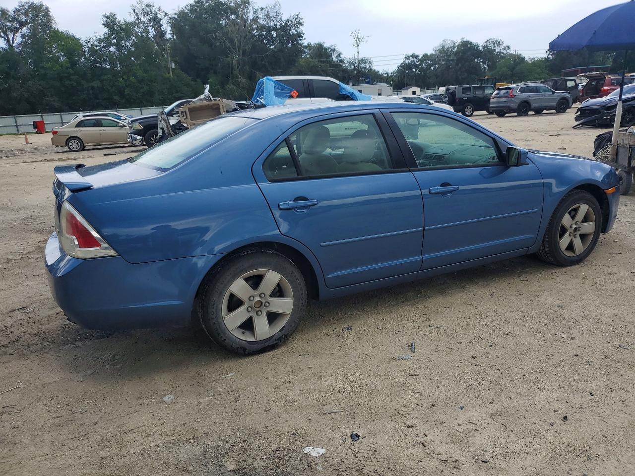 2009 Ford Fusion Se Blue vin: 3FAHP07ZX9R135069