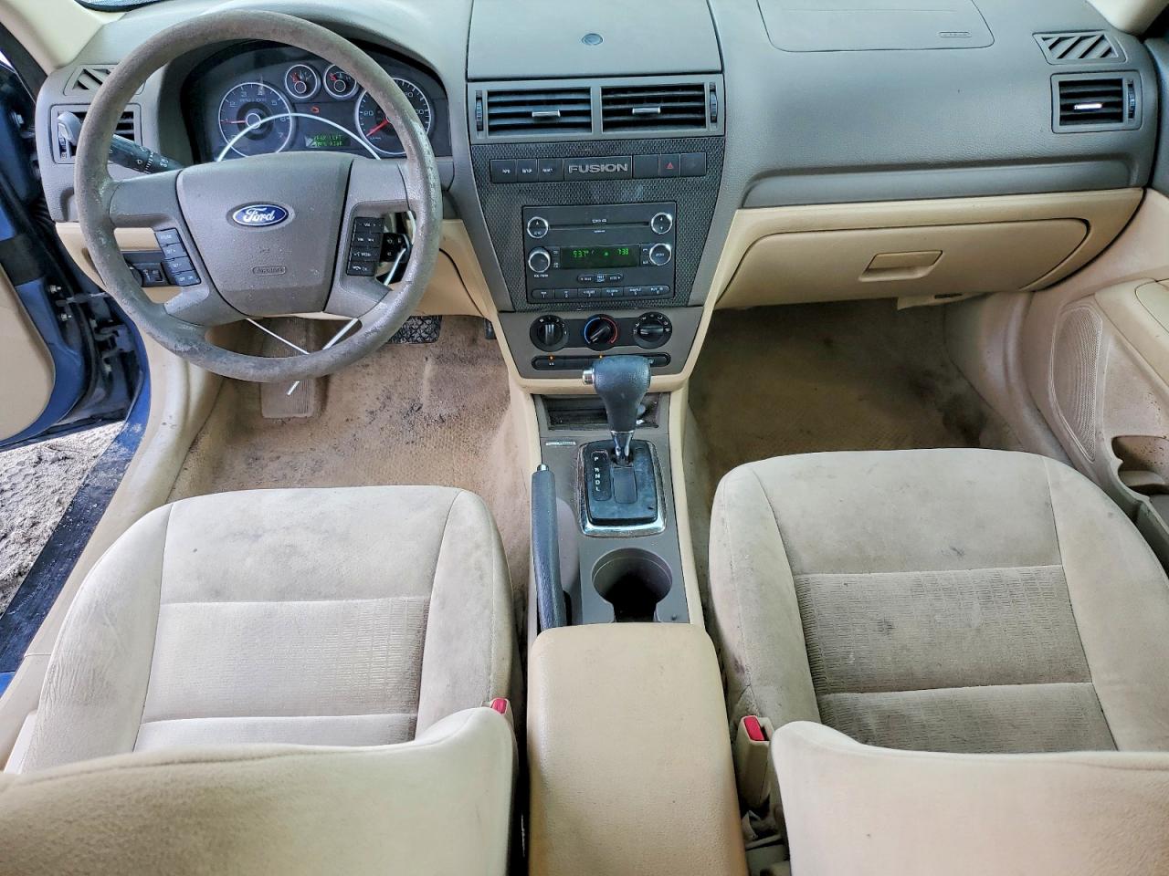 2009 Ford Fusion Se Blue vin: 3FAHP07ZX9R135069