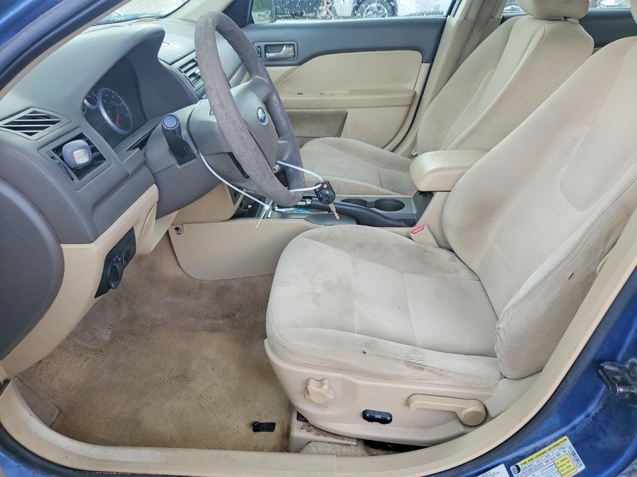 2009 Ford Fusion Se Blue vin: 3FAHP07ZX9R135069
