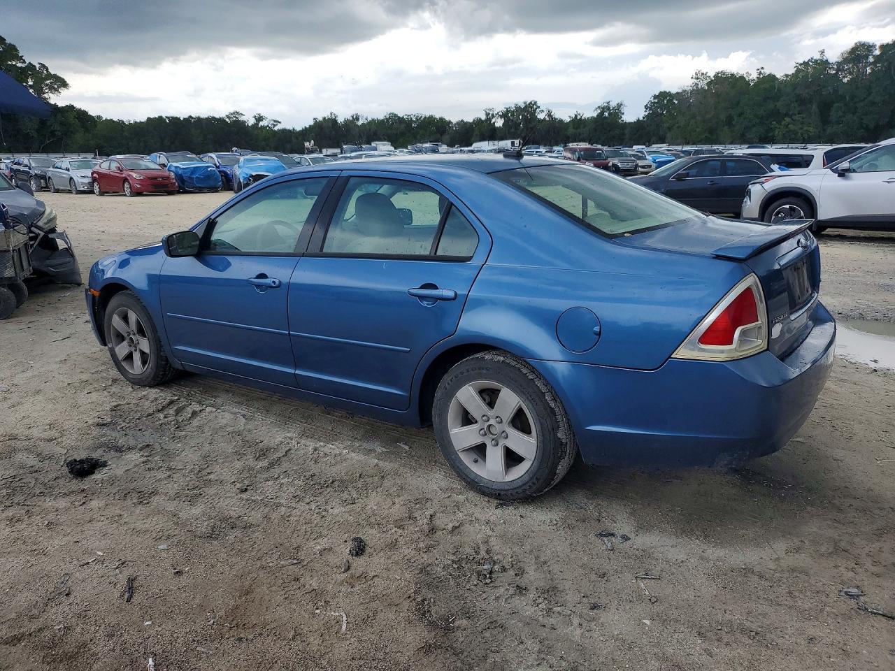 2009 Ford Fusion Se Blue vin: 3FAHP07ZX9R135069