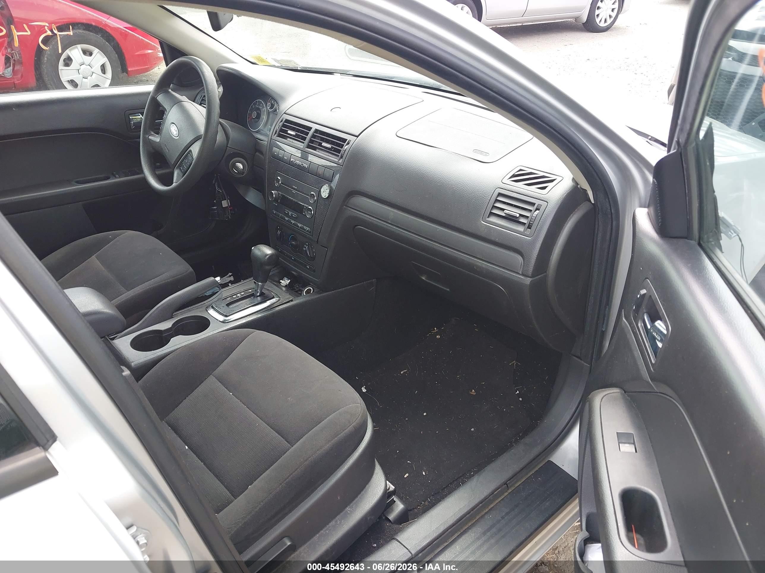 2009 Ford Fusion Se Серебряный vin: 3FAHP07ZX9R145388