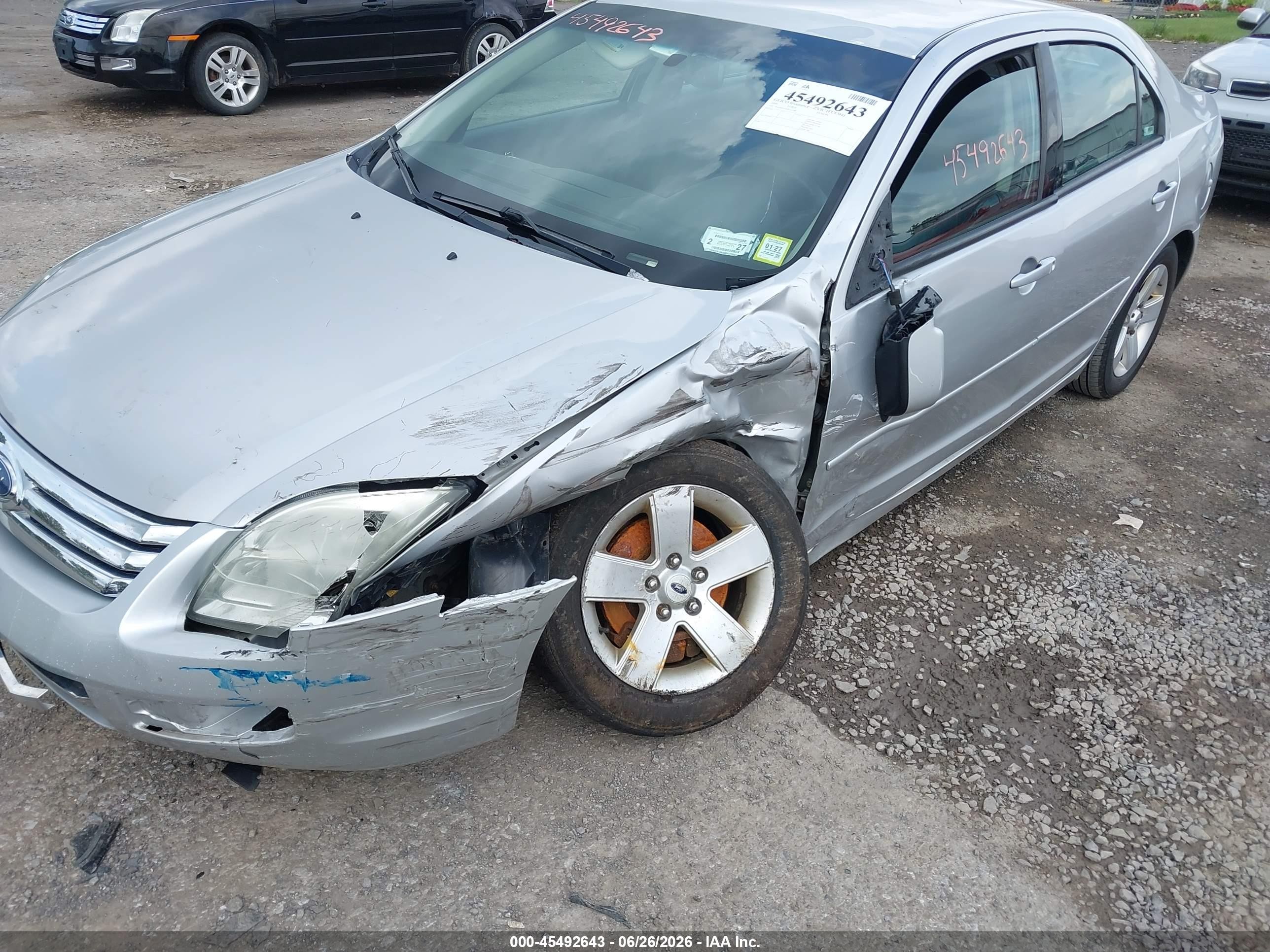 2009 Ford Fusion Se Серебряный vin: 3FAHP07ZX9R145388