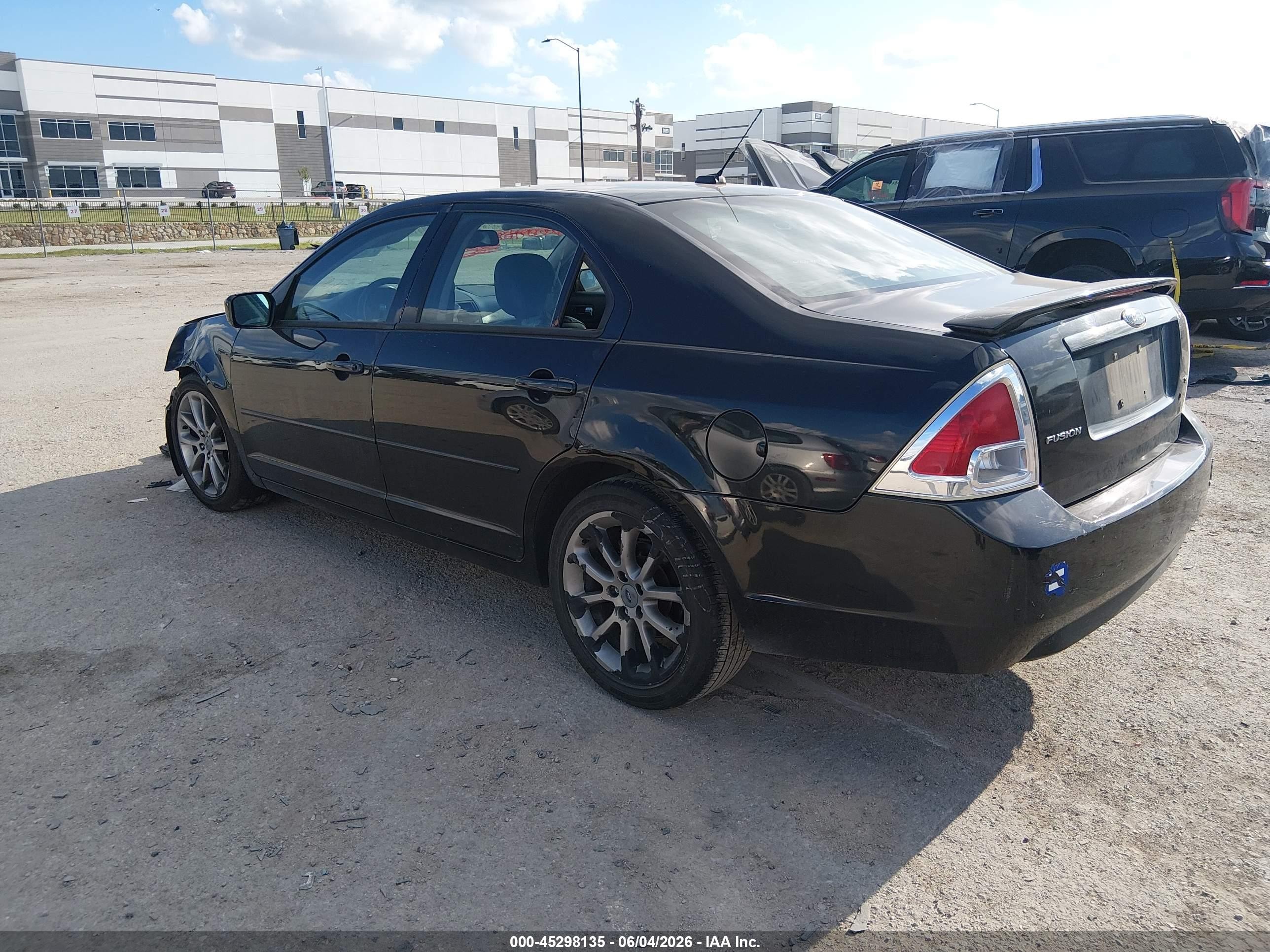 2009 Ford Fusion Se Черный vin: 3FAHP07ZX9R156116