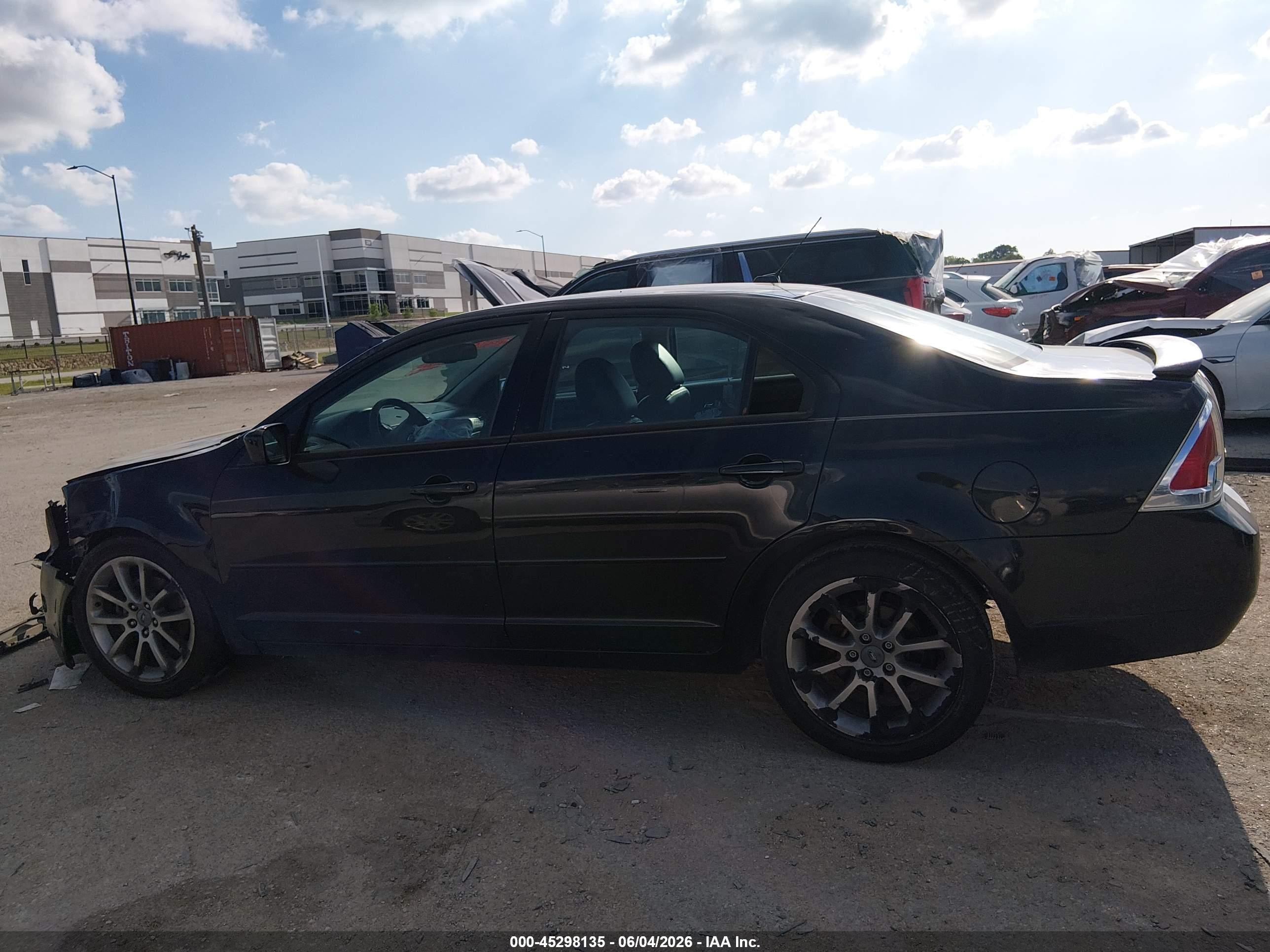 2009 Ford Fusion Se Черный vin: 3FAHP07ZX9R156116