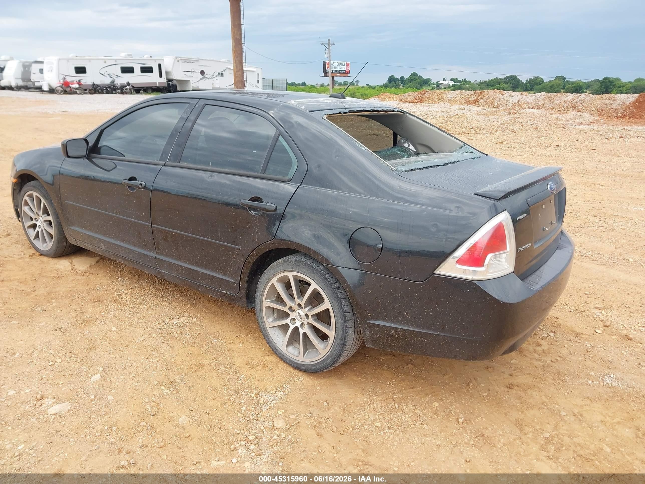 2009 Ford Fusion Se Black vin: 3FAHP07ZX9R196955