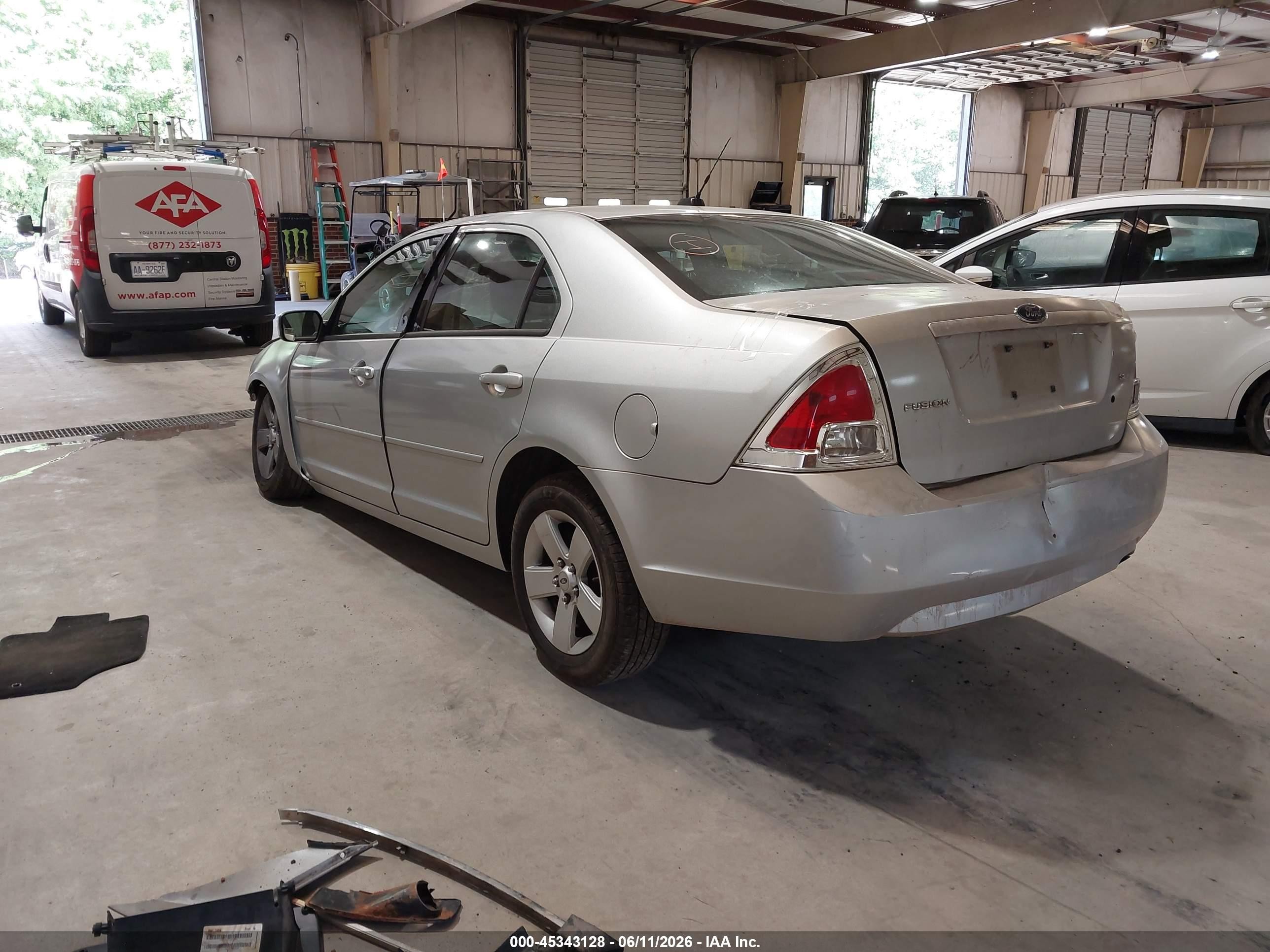 2009 Ford Fusion Se Silver vin: 3FAHP07ZX9R201698