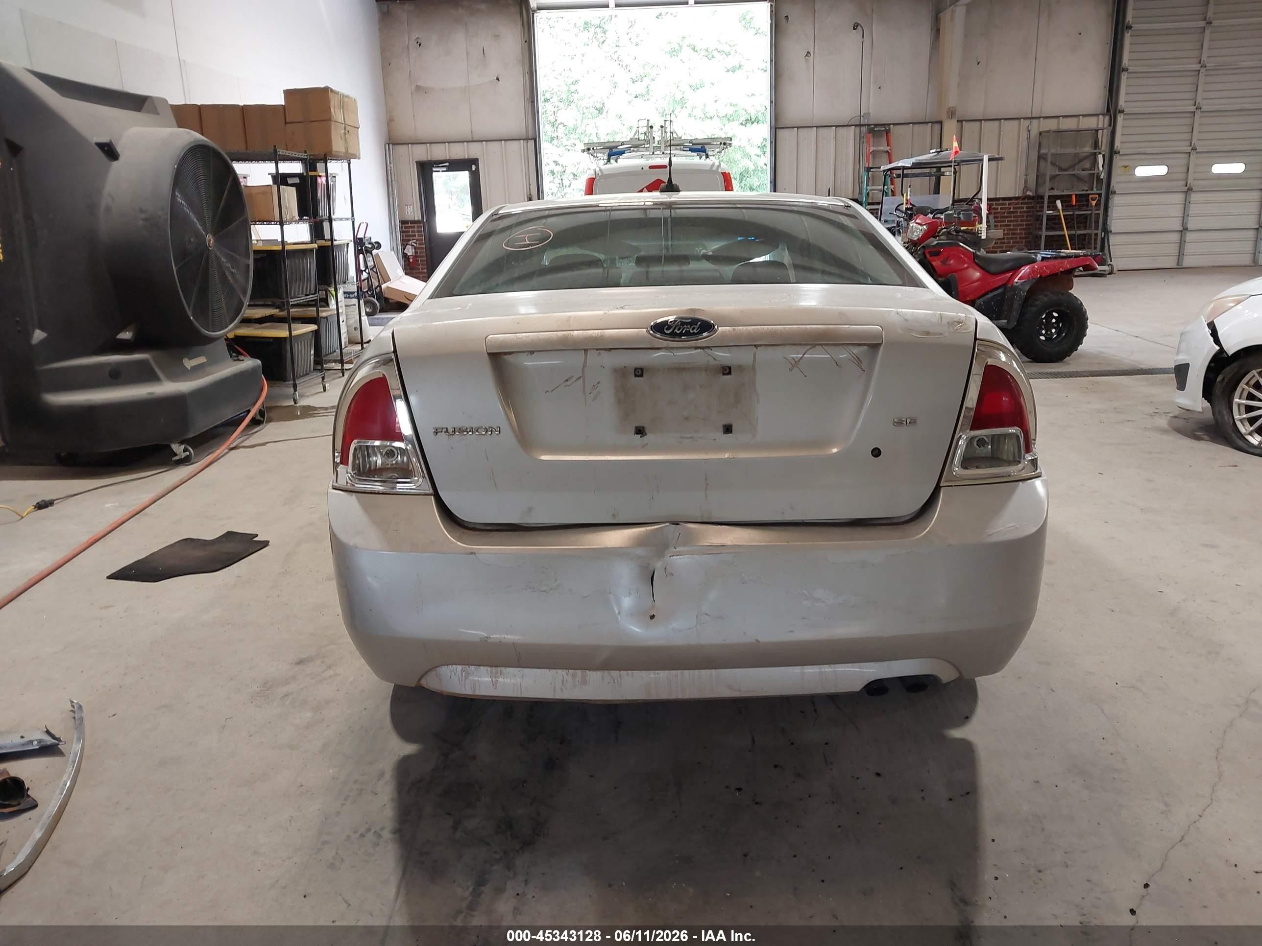 2009 Ford Fusion Se Silver vin: 3FAHP07ZX9R201698