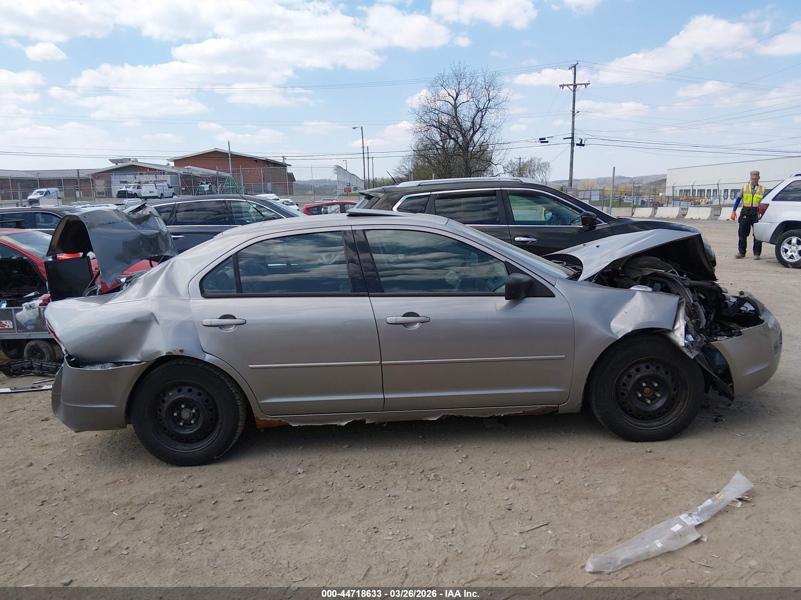 2009 Ford Fusion Se Silver vin: 3FAHP07ZX9R207565