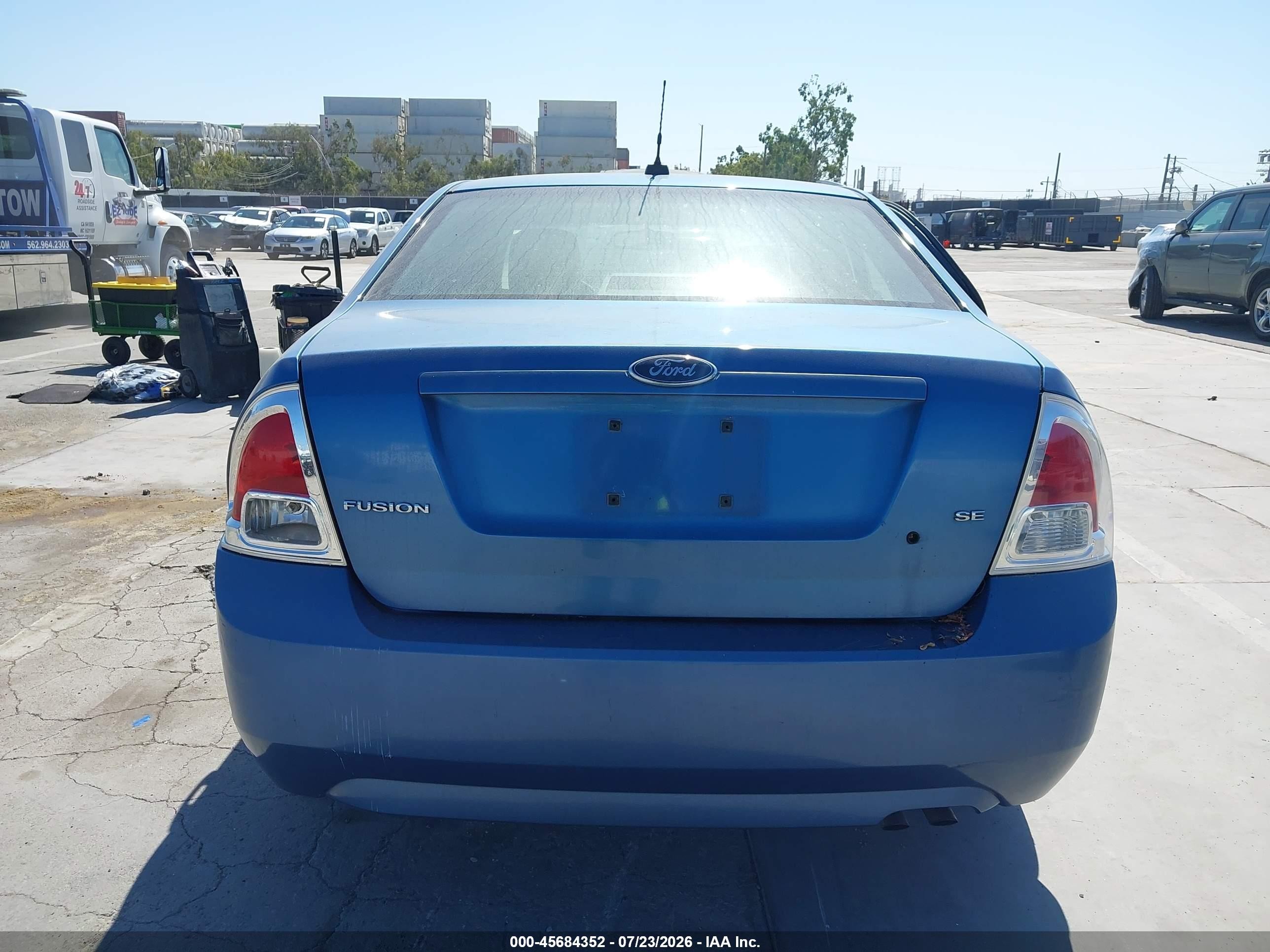 2009 Ford Fusion Se Blue vin: 3FAHP07ZX9R207596