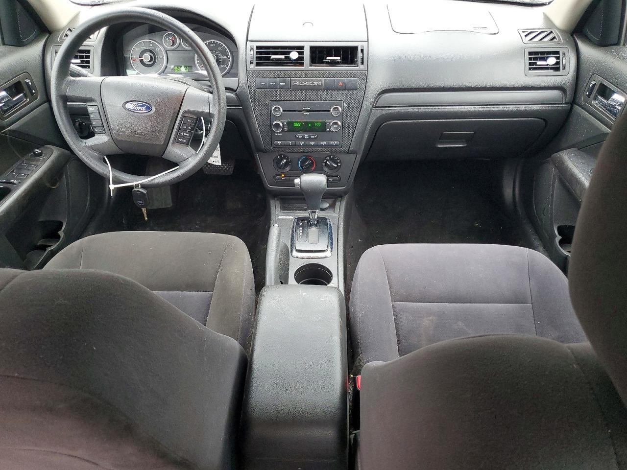 2009 Ford Fusion Se Black vin: 3FAHP07ZX9R218176
