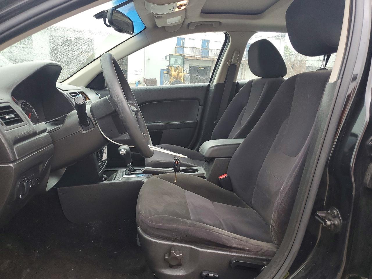2009 Ford Fusion Se Black vin: 3FAHP07ZX9R218176