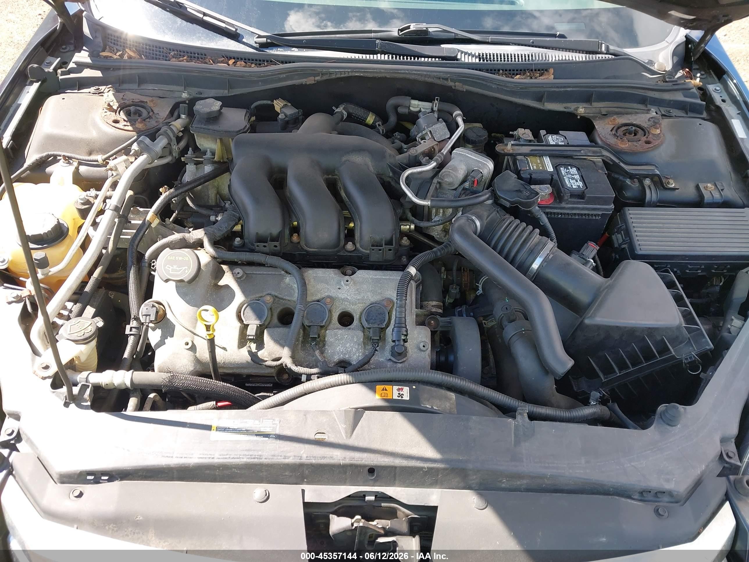 2006 Ford Fusion Sel Black vin: 3FAHP08106R151463