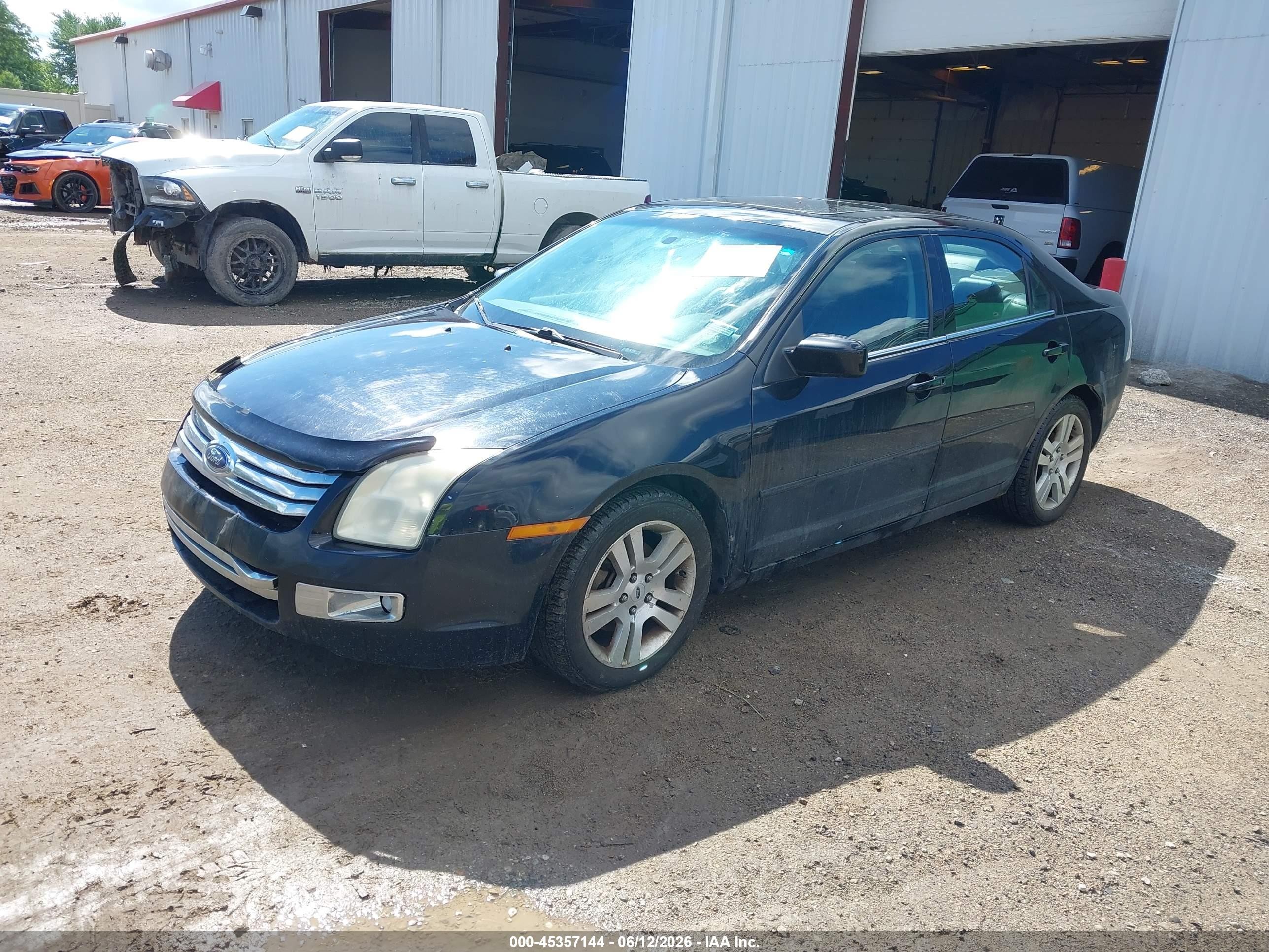2006 Ford Fusion Sel Black vin: 3FAHP08106R151463