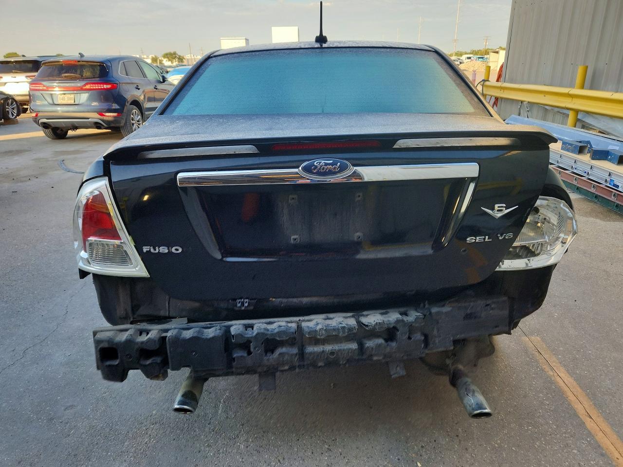 2007 Ford Fusion Sel Black vin: 3FAHP08107R148113