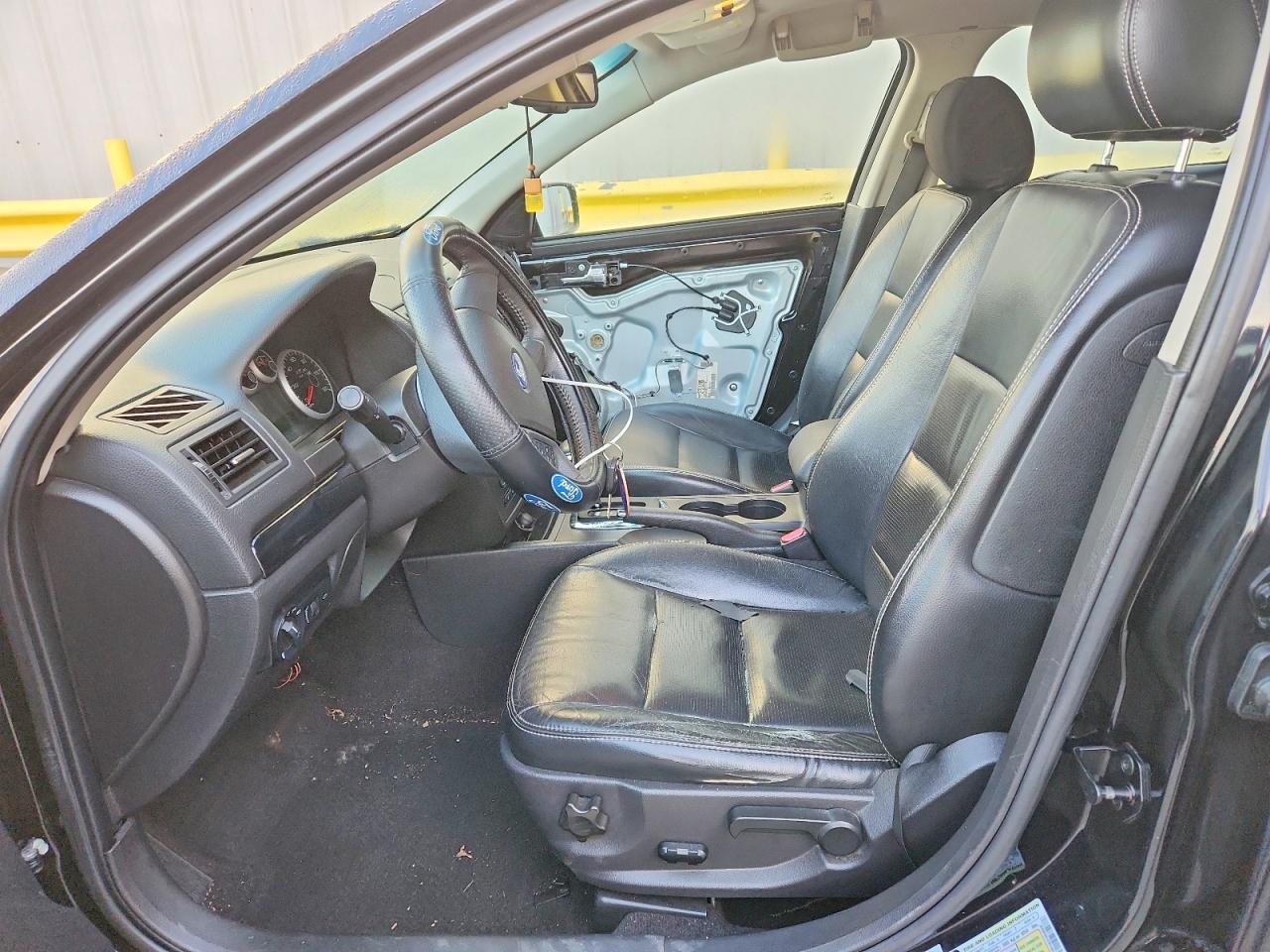2007 Ford Fusion Sel Black vin: 3FAHP08107R148113