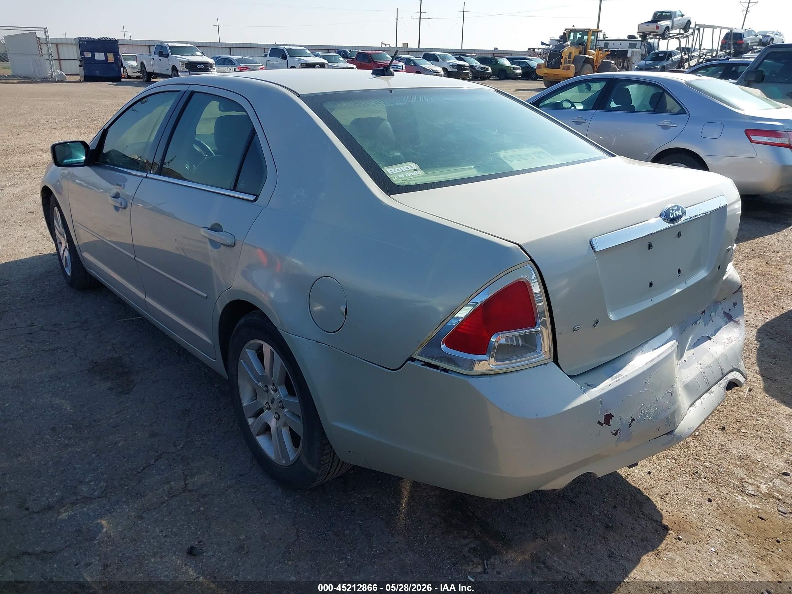 2008 Ford Fusion Sel Champagne vin: 3FAHP08108R112035