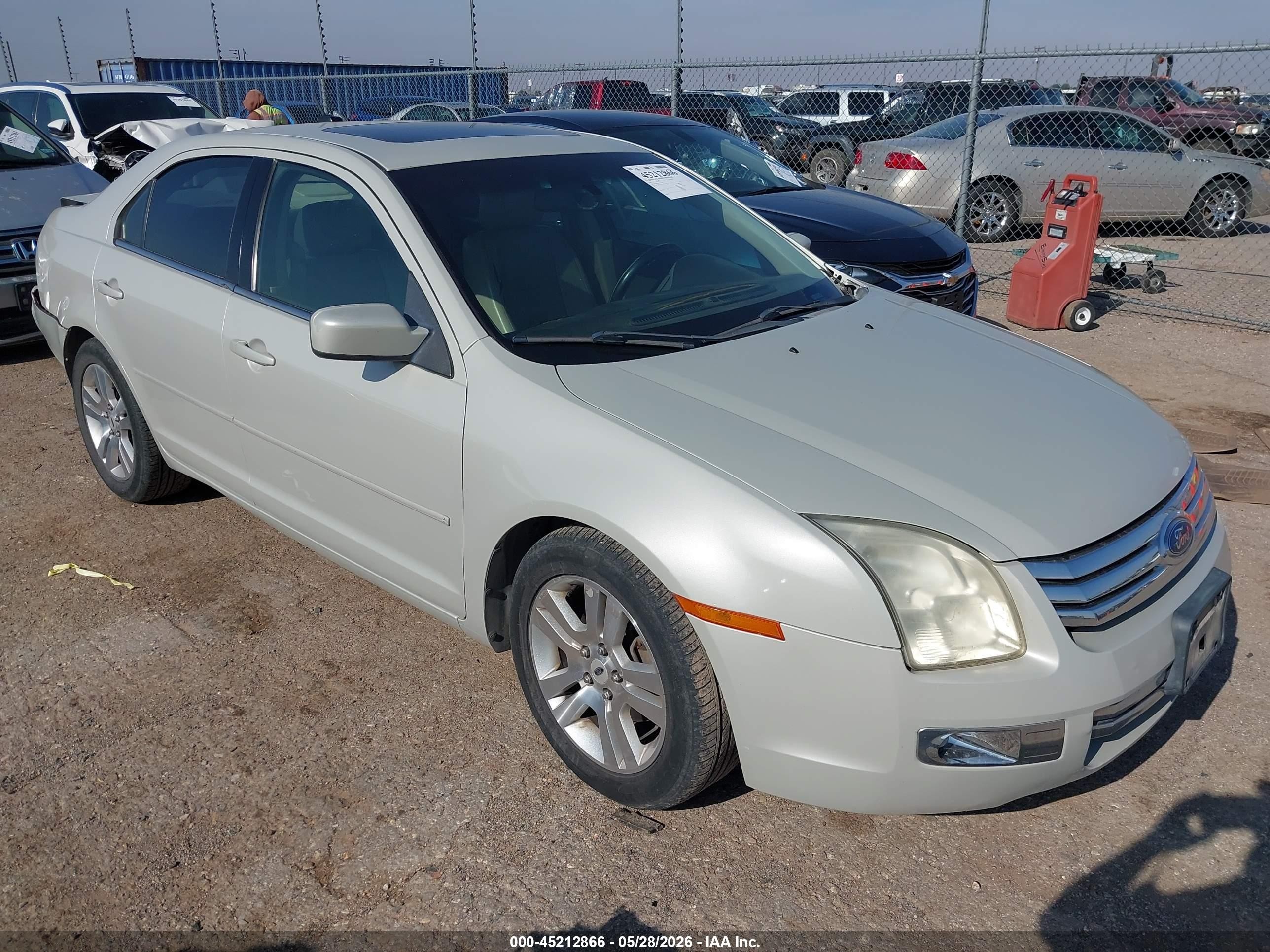 2008 Ford Fusion Sel Champagne vin: 3FAHP08108R112035
