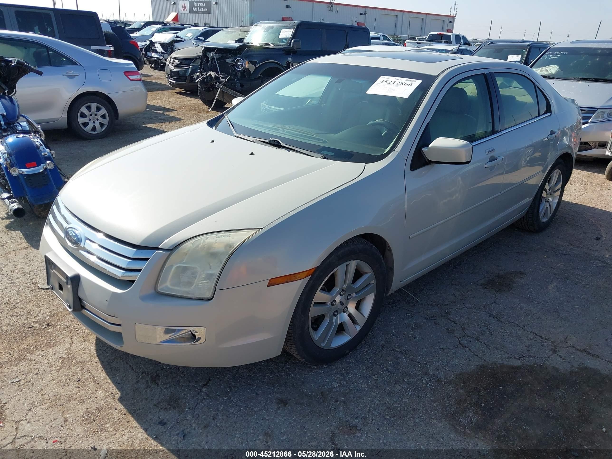 2008 Ford Fusion Sel Champagne vin: 3FAHP08108R112035