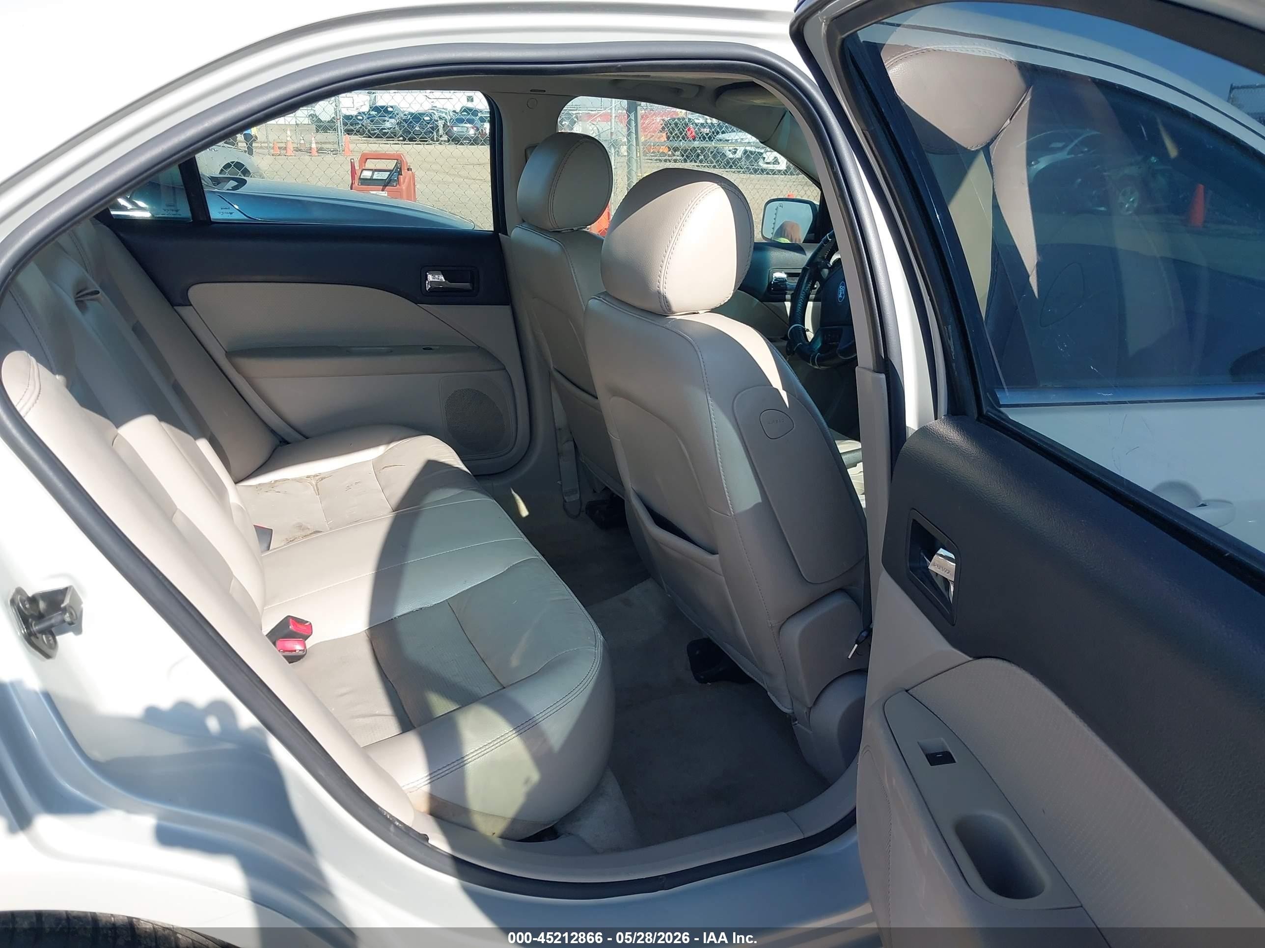 2008 Ford Fusion Sel Champagne vin: 3FAHP08108R112035